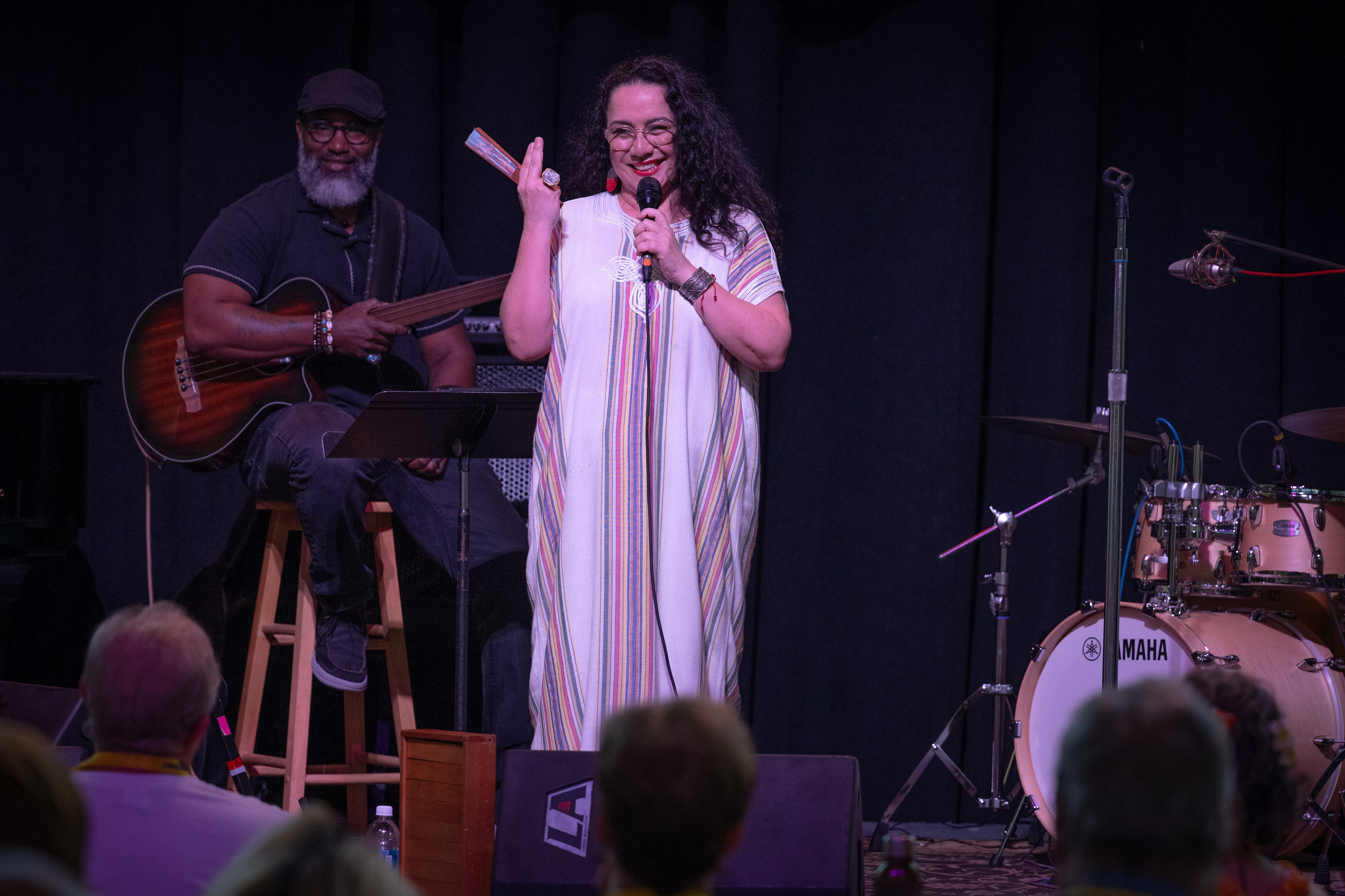 Claudia Acuna And Carlos Henderson At The 2025 Rochester International Jazz Festival