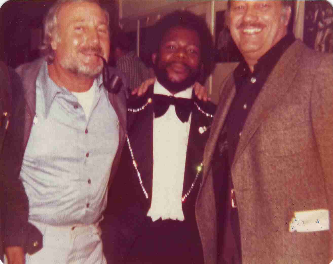 Bill Sepe,Emmett North Jr & Tony Sepe Backstage,1975'