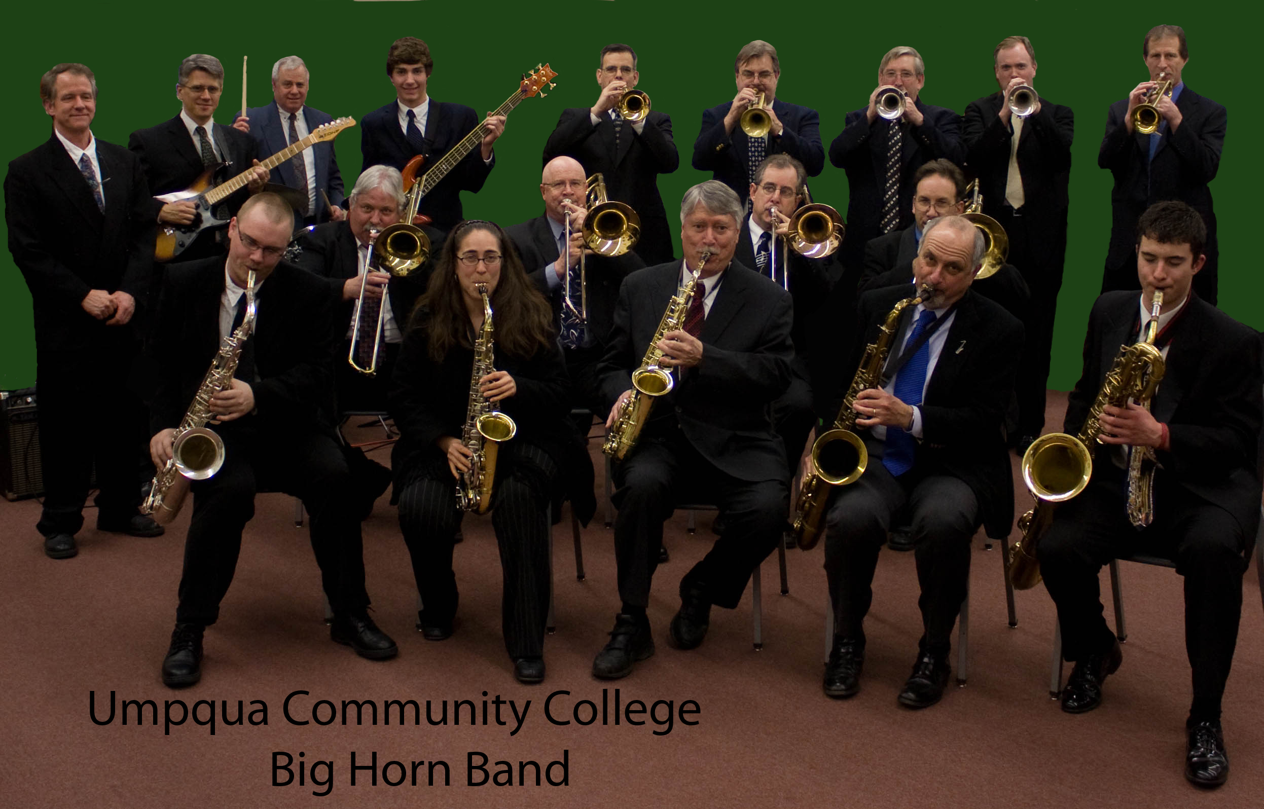 Umpqua Community College Jazz Band 2009 — jazz photo by Dirk Snyder | All About Jazz