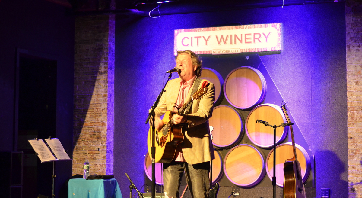 Glenn Tilbrook at City Winery in Nyc on 9-26-14.