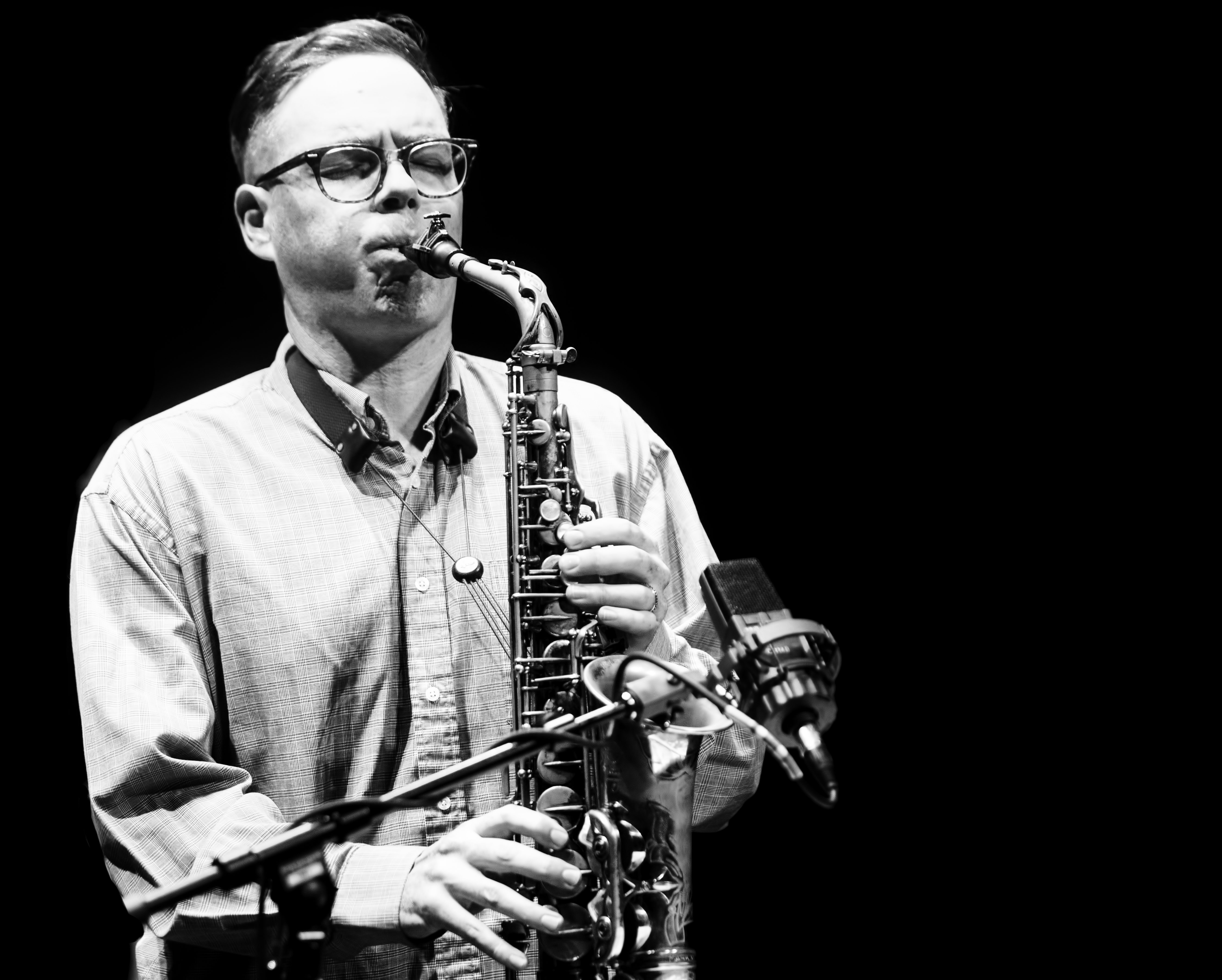 Brodie West with Quintet at the Guelph Jazz Festival 2019 