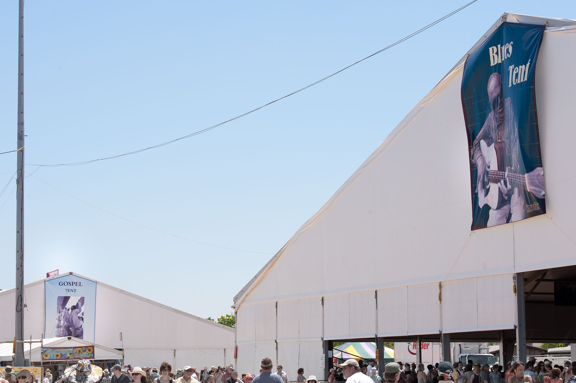 New Orleans Jazzfest 2011 - Gospel and Blues Tent