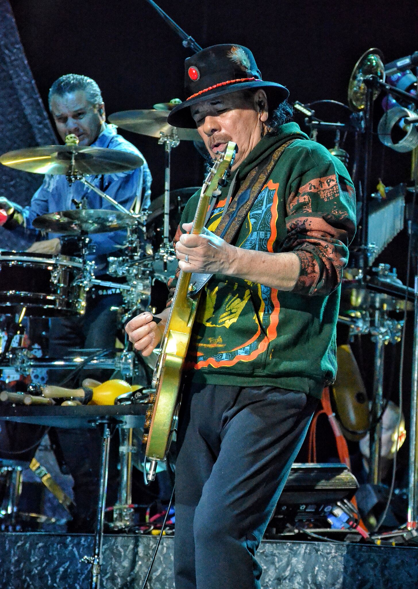 Santana and The Doobie  Brothers at Northwell Health at Jones Beach on 8-25-2019. 