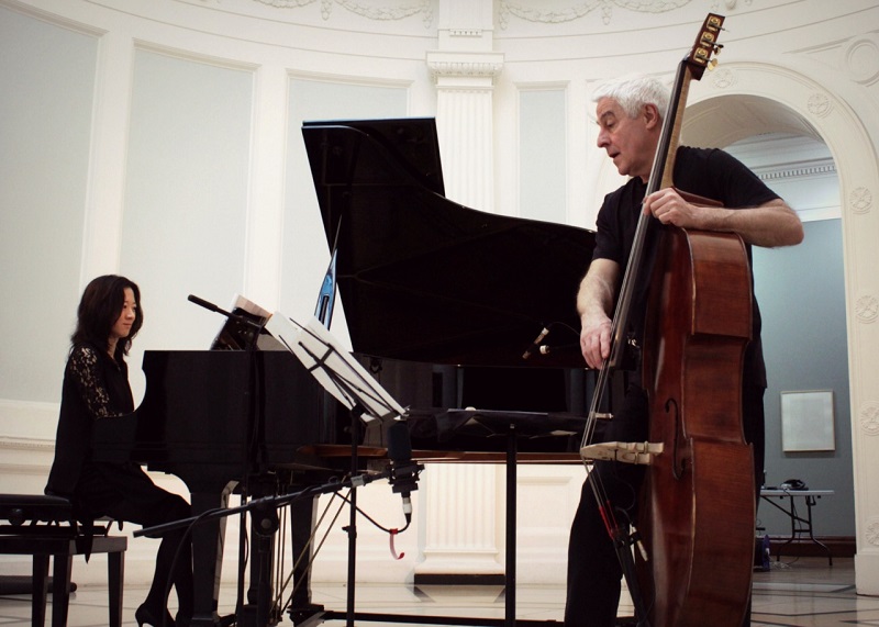 Barry Guy and Izumi Kimura