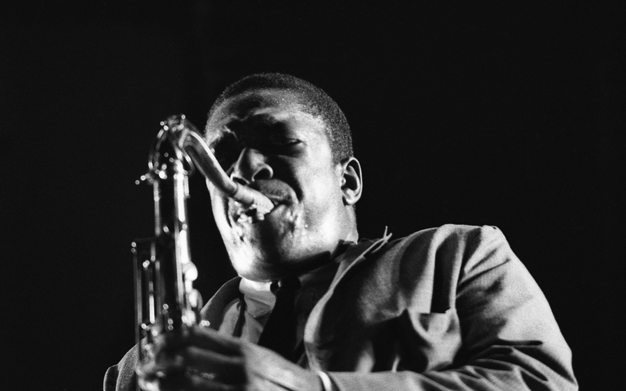 John Coltrane at the Drome 1966 Detroit — jazz photo by Paul Rauch | All About Jazz