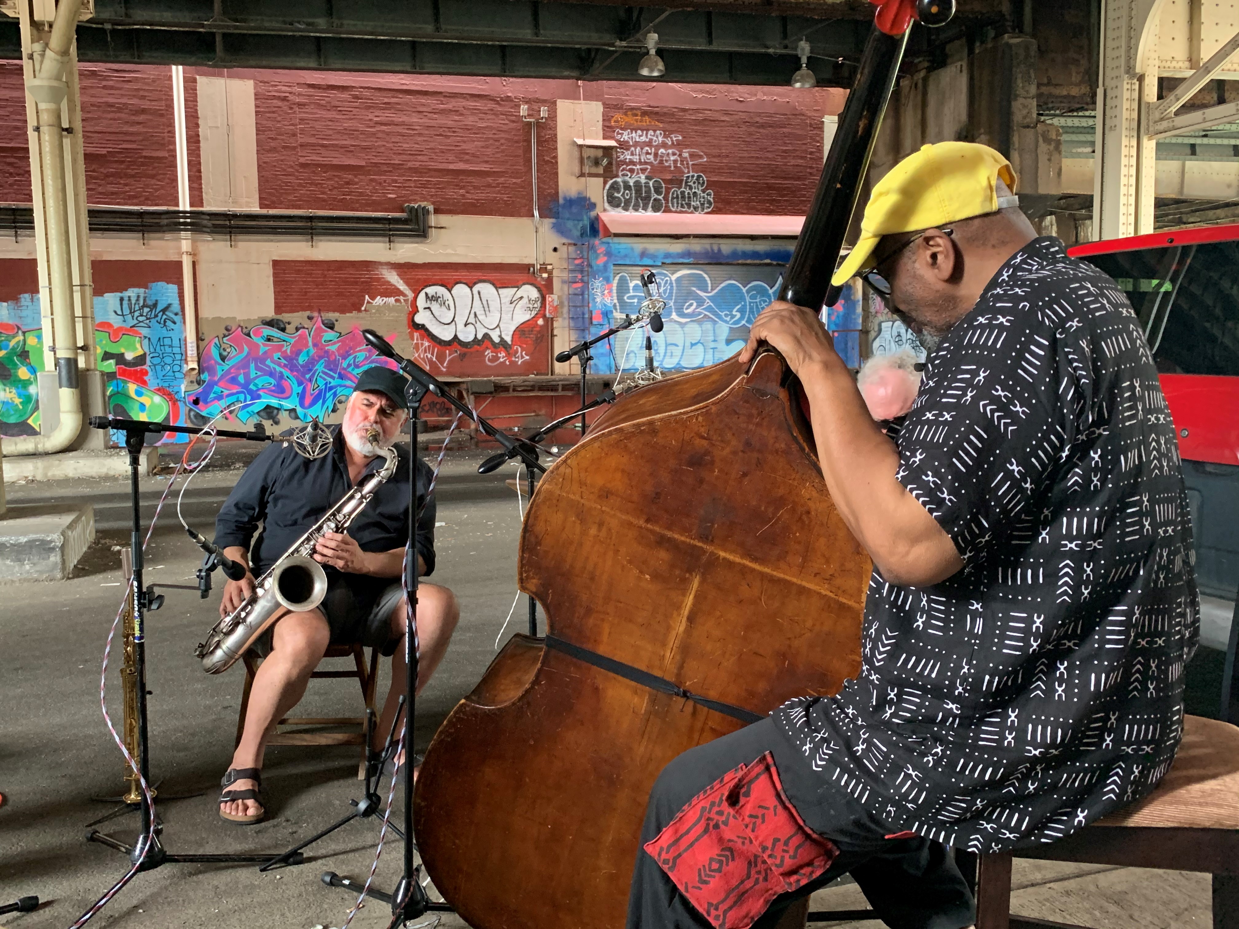 Tony Malaby and William Parker under the Turnpike