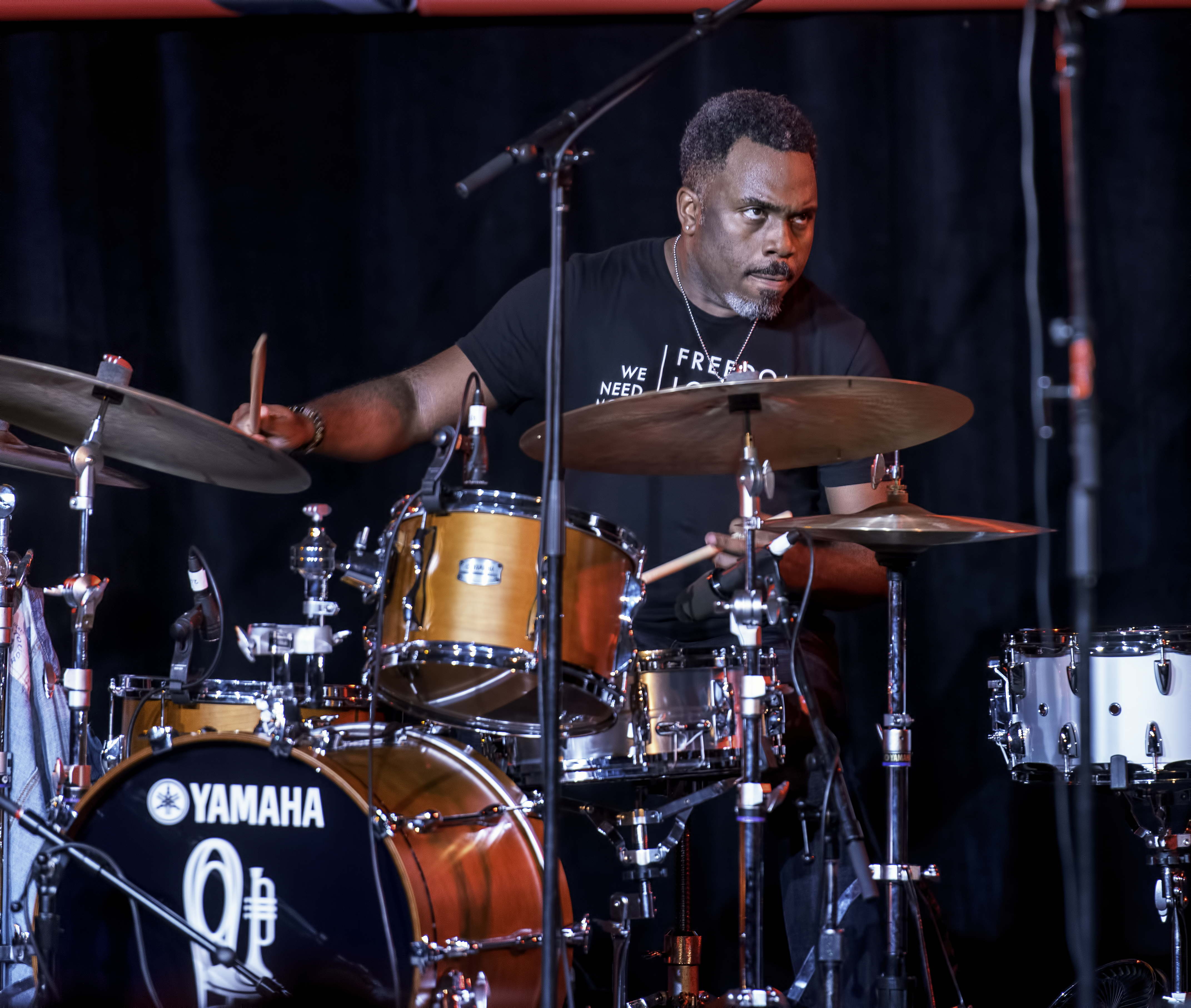 Nate Smith with Adam Rogers and Dice at the Monterey Jazz Festival 2018