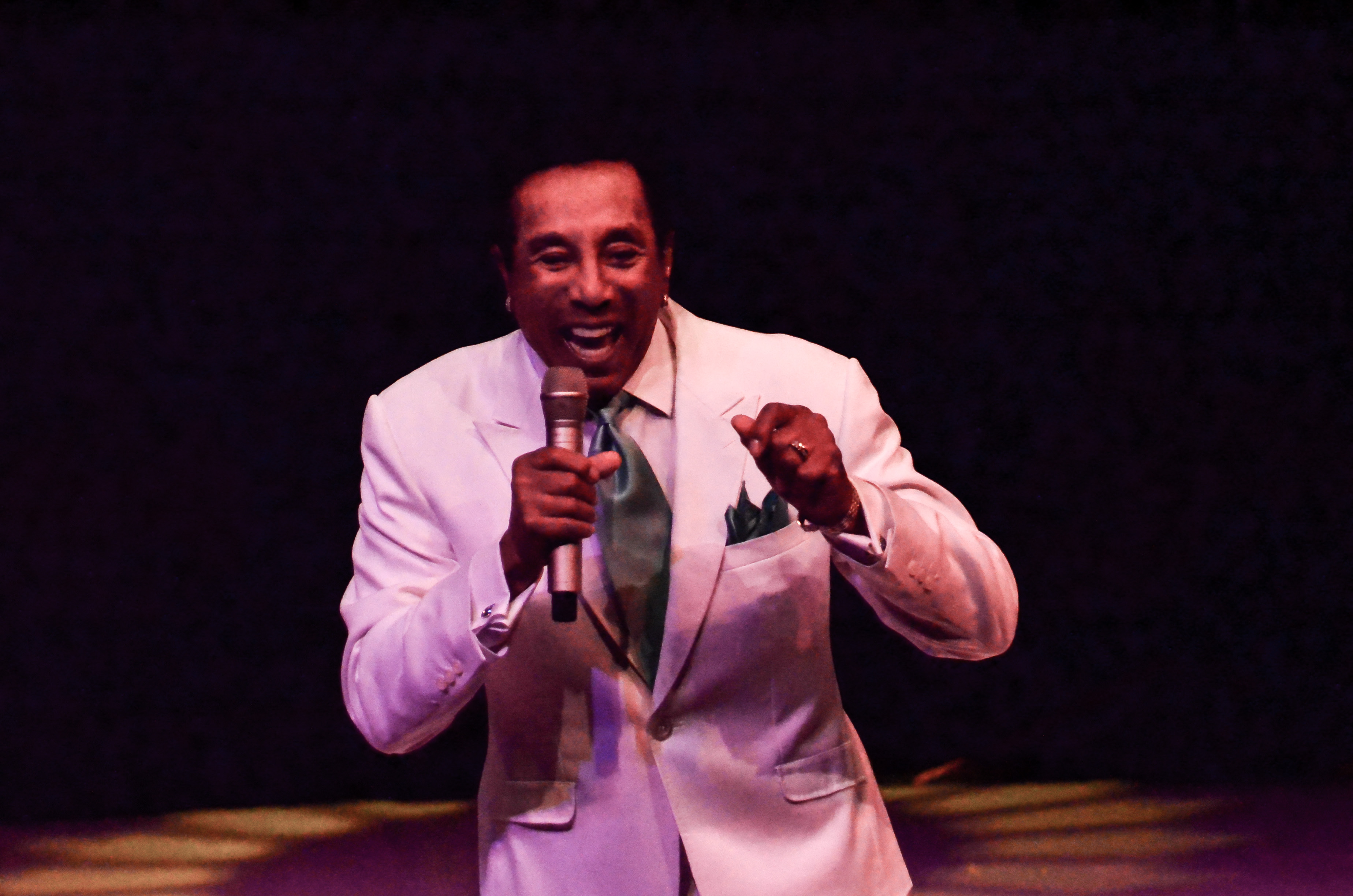 Smokey Robinson at NYCB Theatre at Westbury on 10-11-2015. 