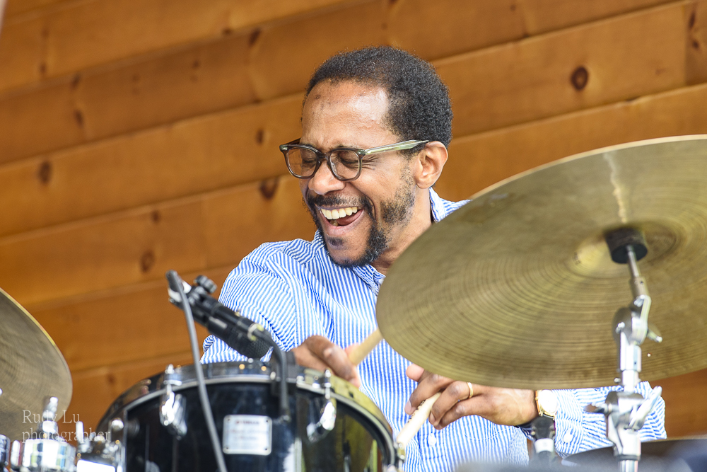 Brian Blade playing with Joel Harrison