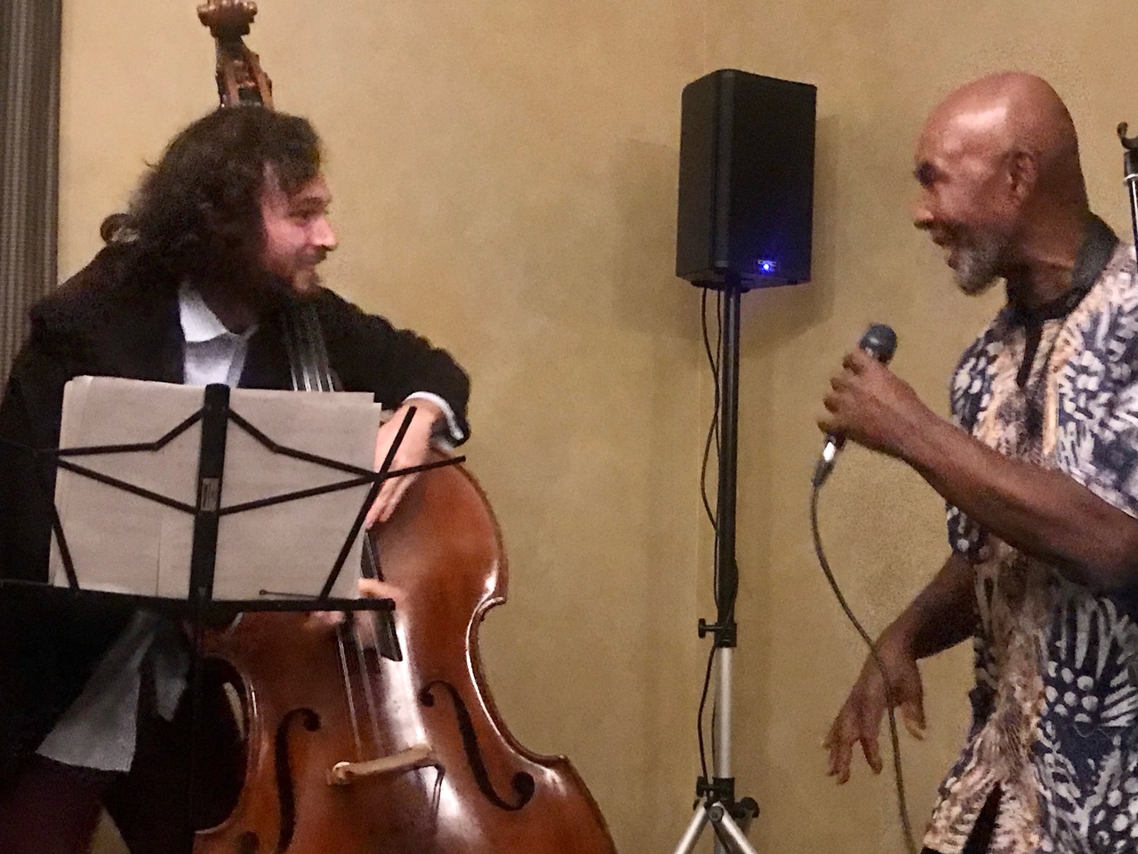 Stan Strickland & Max Ridley at Taylor House