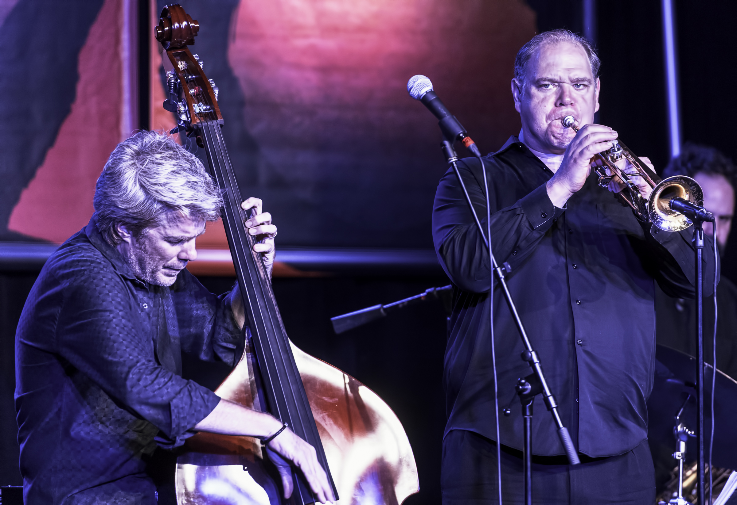 Kyle Eastwood and Alex Norris at the Monterey Jazz Festival