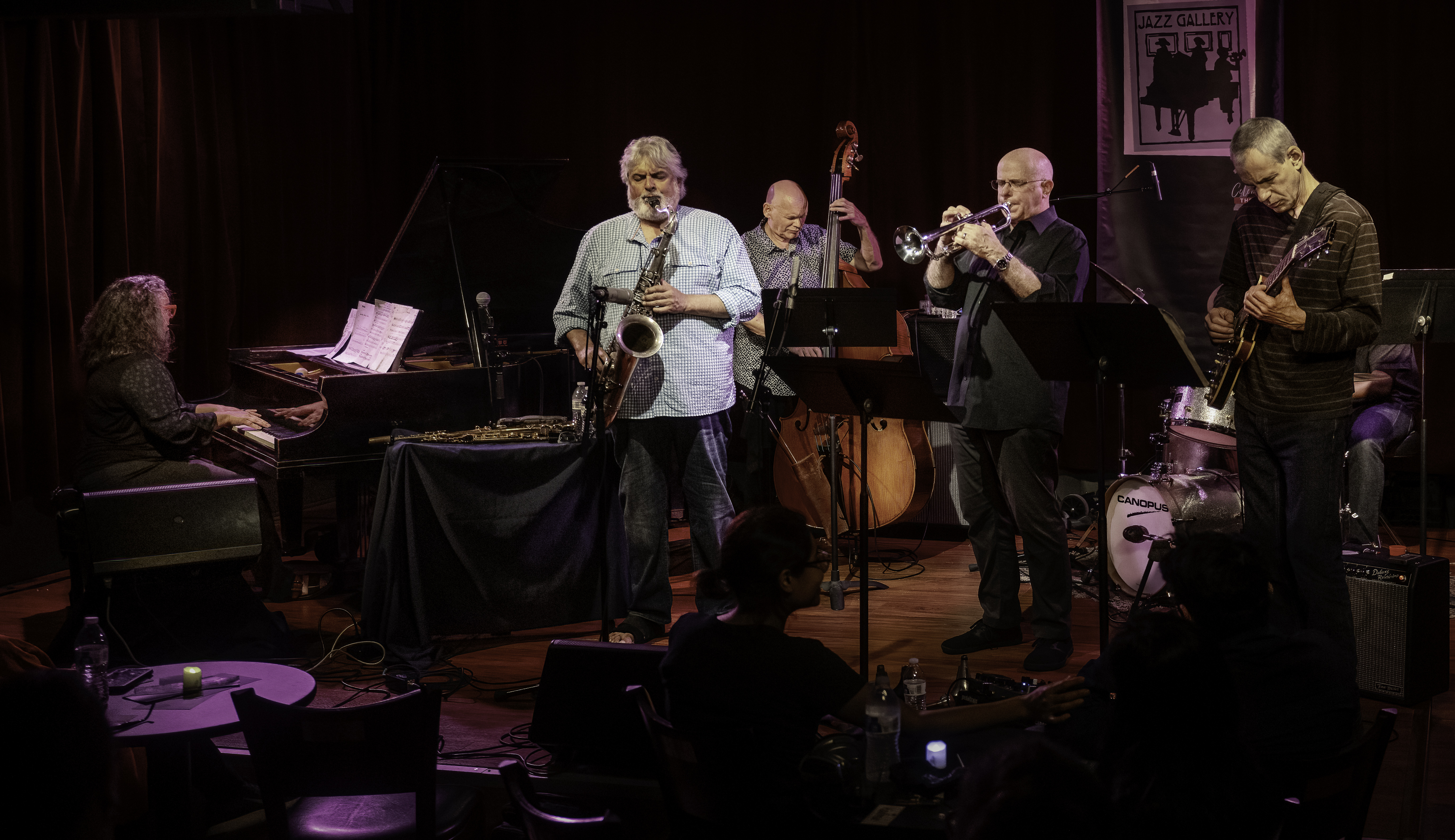 Angelica Sanchez, Tony Malaby, Mark Helias, Dave Ballou, and Ben Monder with Firebath at the NYC Jazz Gallery