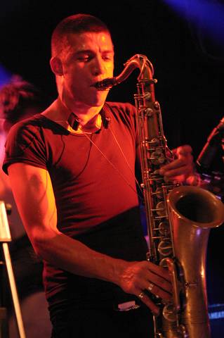 Guillaume Perret at the Kab, Usine, Geneva, Switzerland,2005