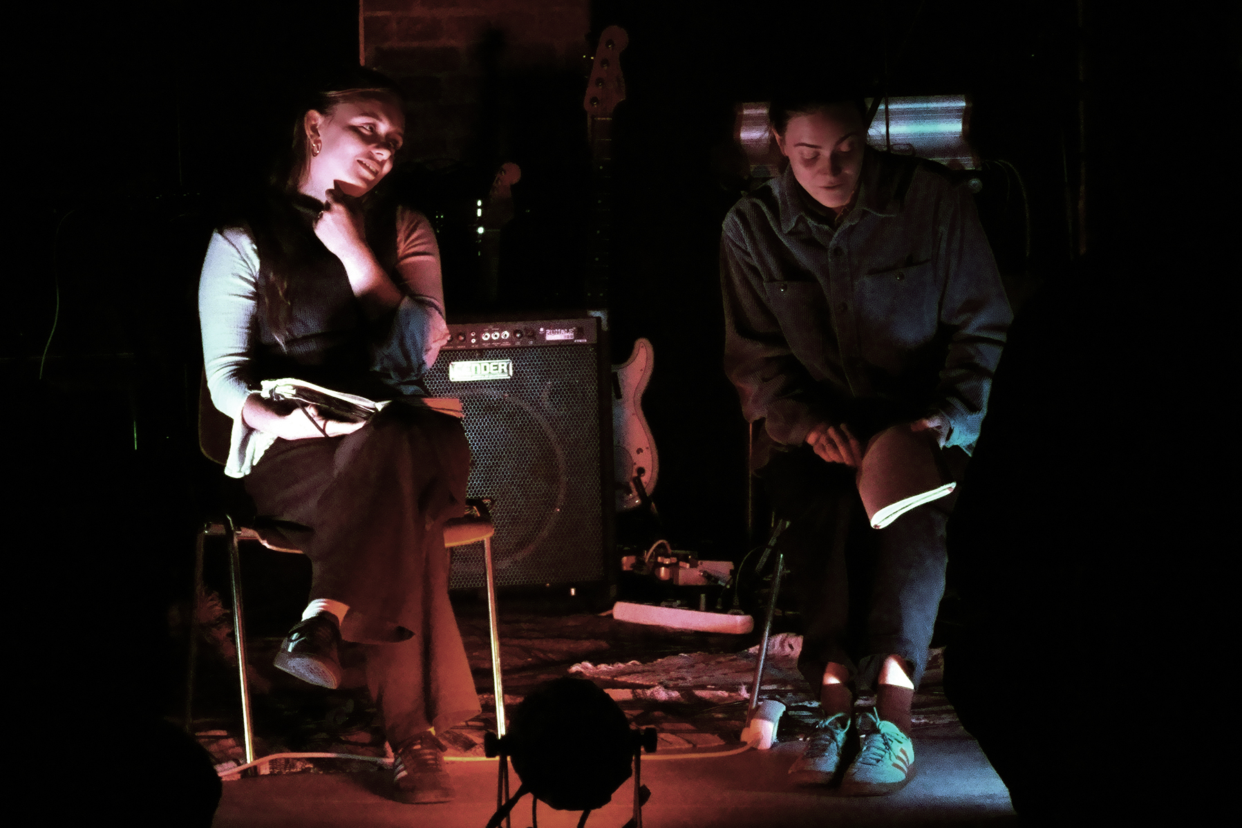 Victoria Oftestad and Signe Gjessing at Kruttverket, Oslo — jazz photo by Daniel Mège | All About Jazz