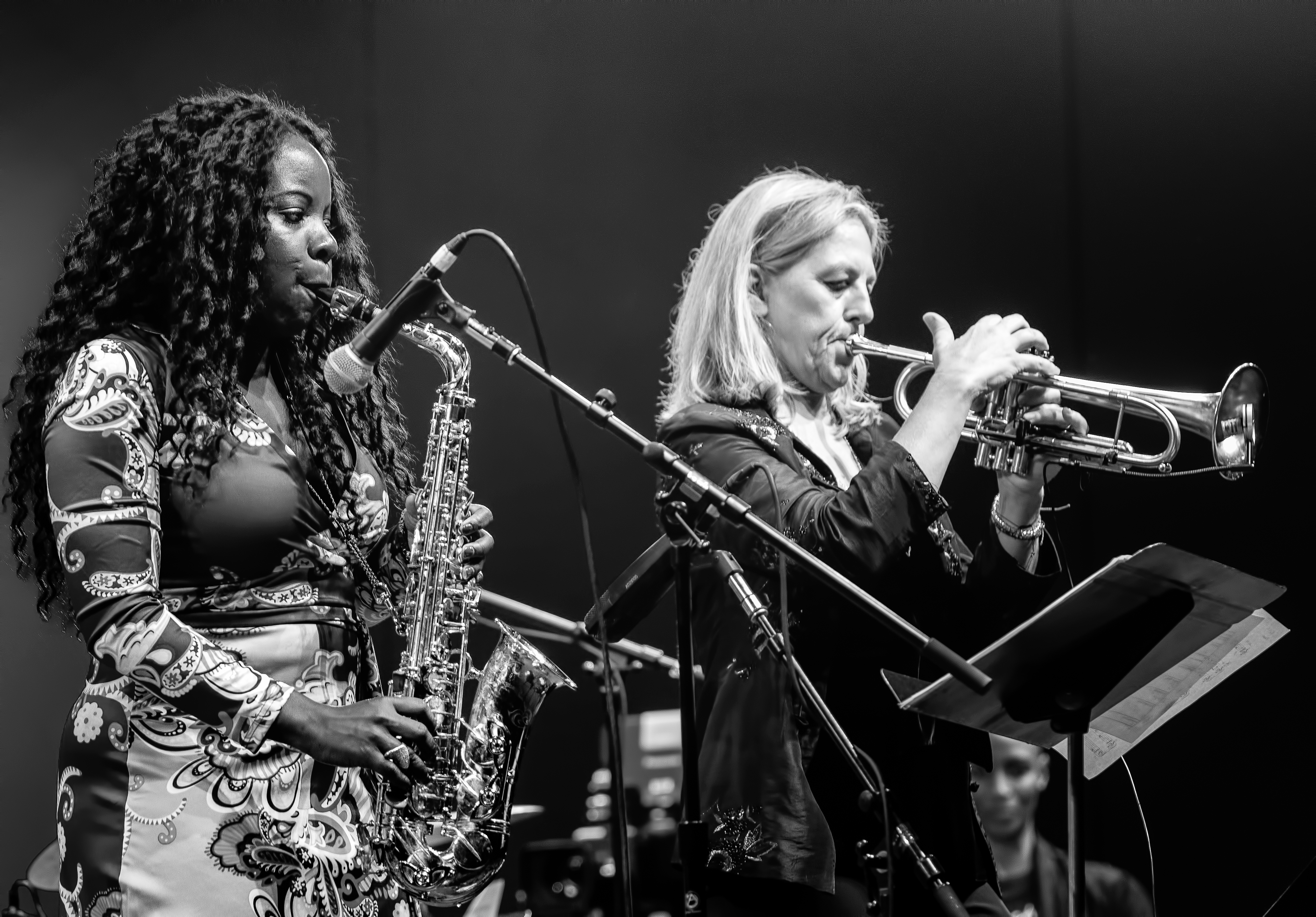 Tia Fuller and Ingrid Jensen with a Tribute to Geri Allen at the Monterey Jazz Festival 2018