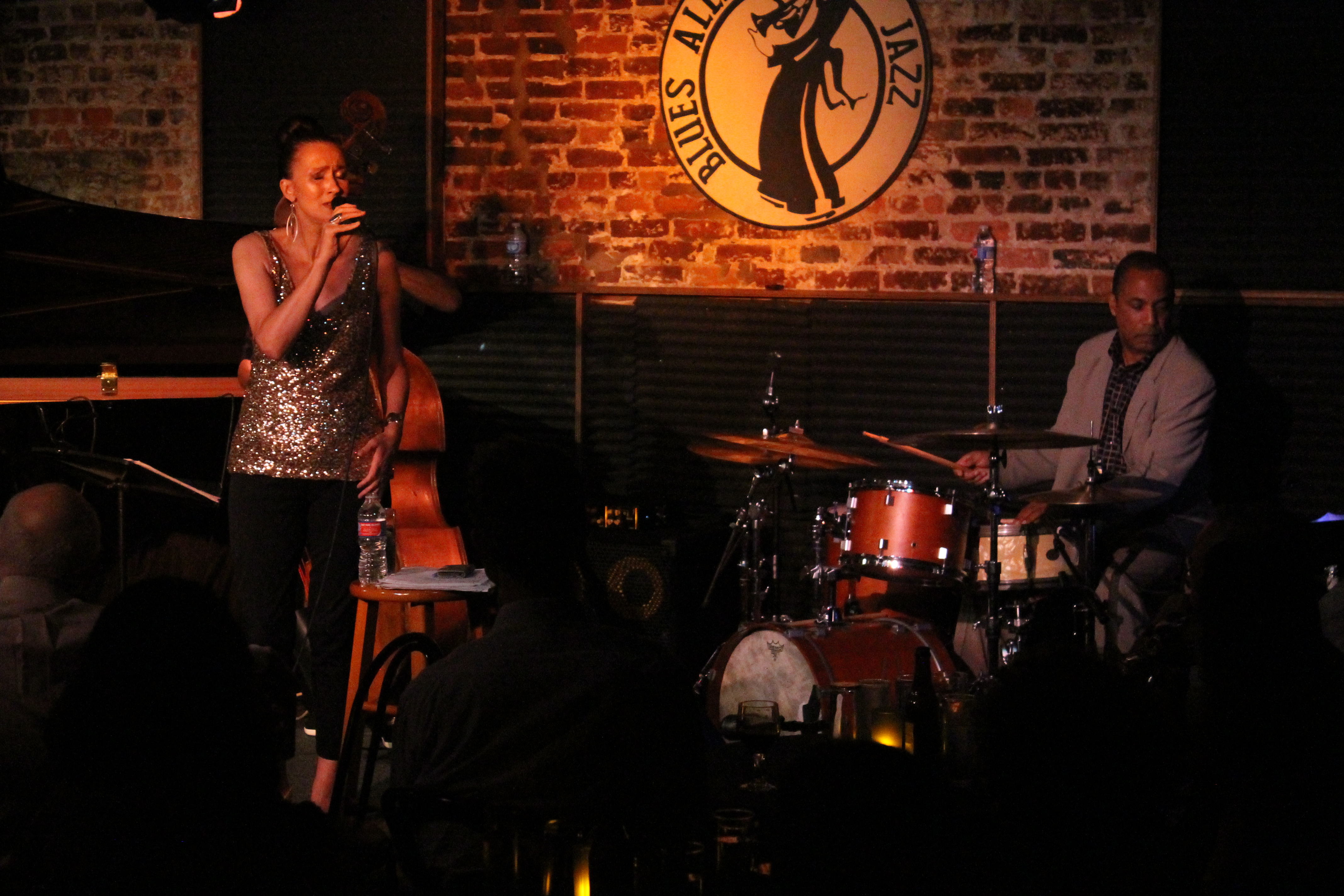 Tessa Souter at Blues Alley, 2014 w Lenny Robinson, Allyn Johnson and James King Junior