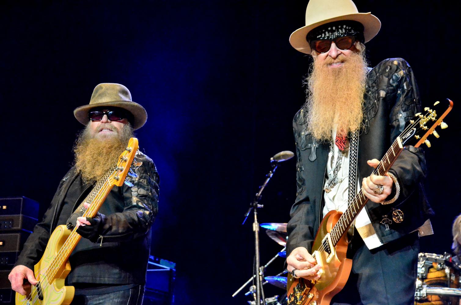 ZZ Top at Nikon at Jones Beach on 9-9-2016.