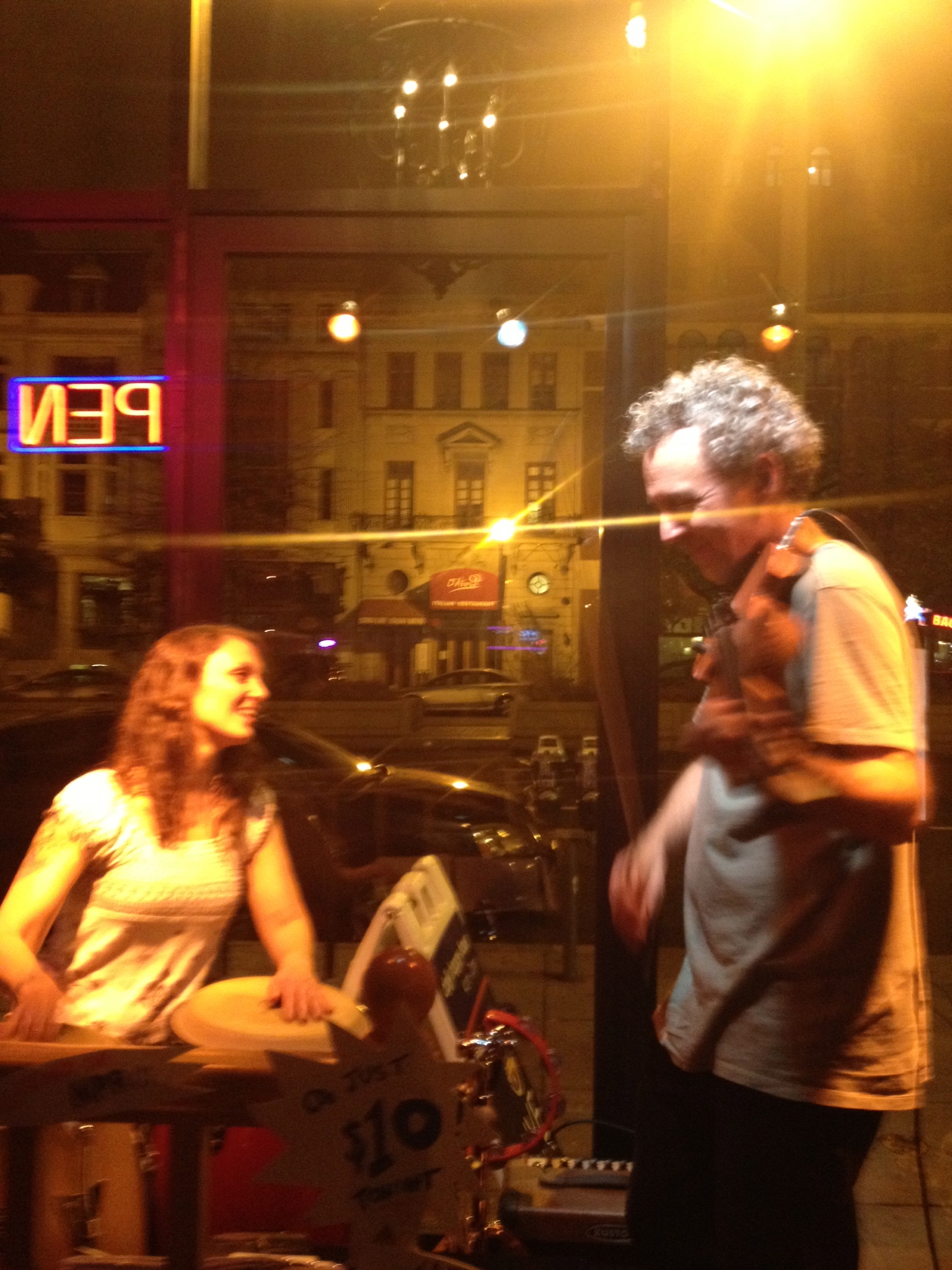 David Schulman and Holly Meyers Gigging at the Black Fox