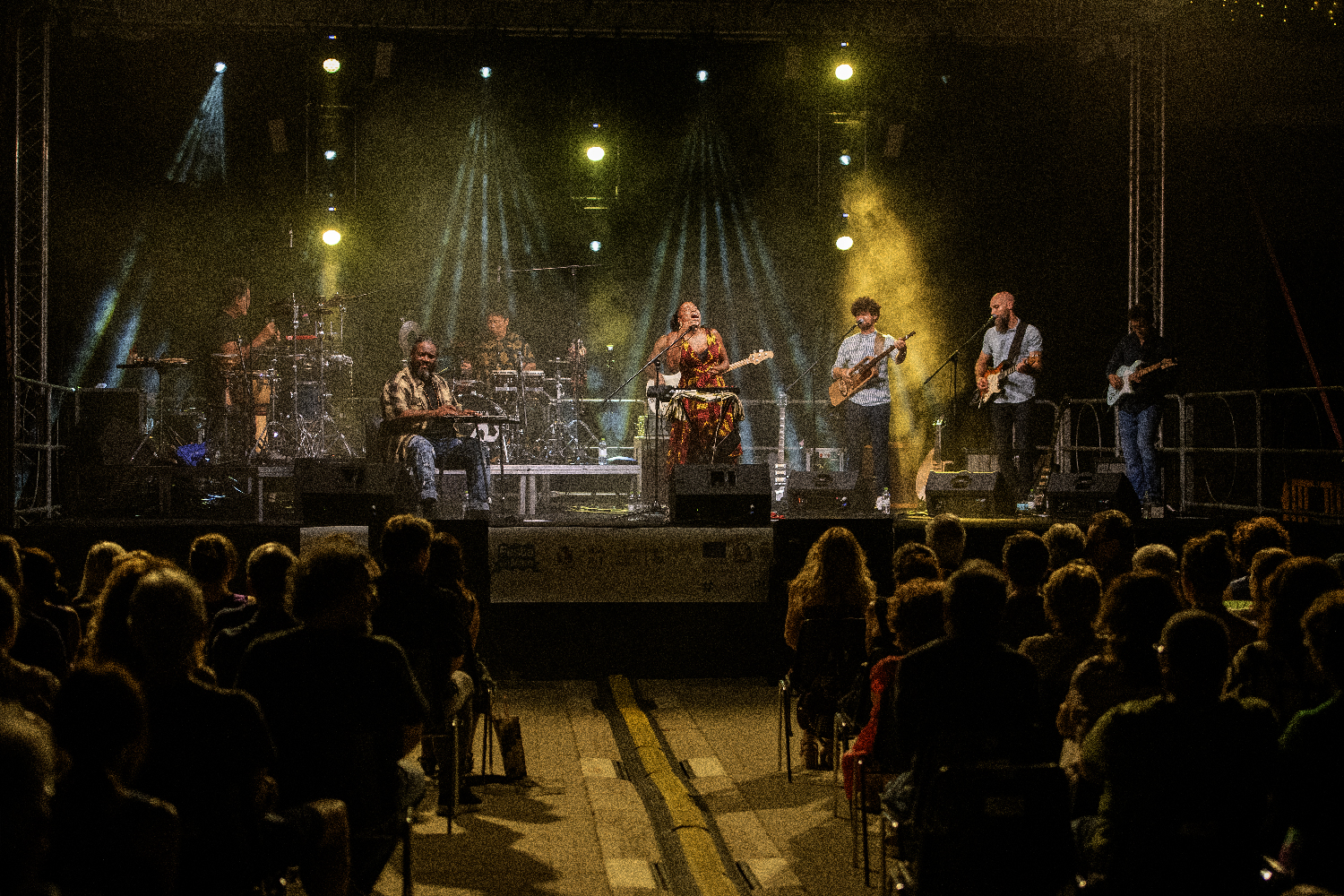 A collection of photos from Bokanté live at Bari in Jazz, Bari 07.13.2024