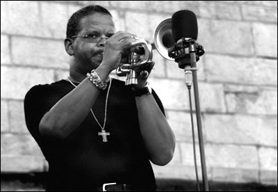 Terence Blanchard<br>2003 JVC Jazz Festival<br>in Newport R.I.