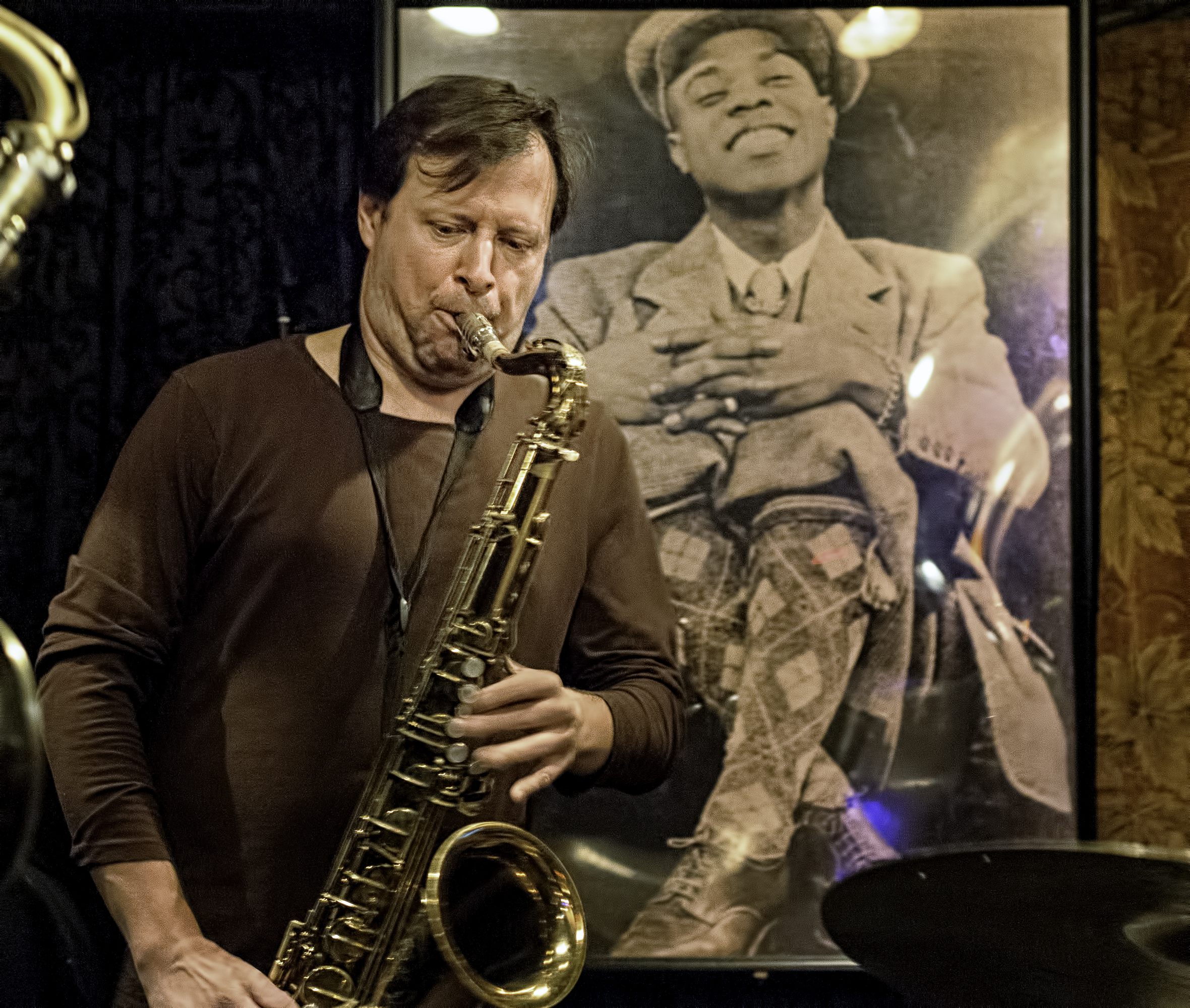 Chris Potter with Ari Hoenig Trio at smalls jazz club