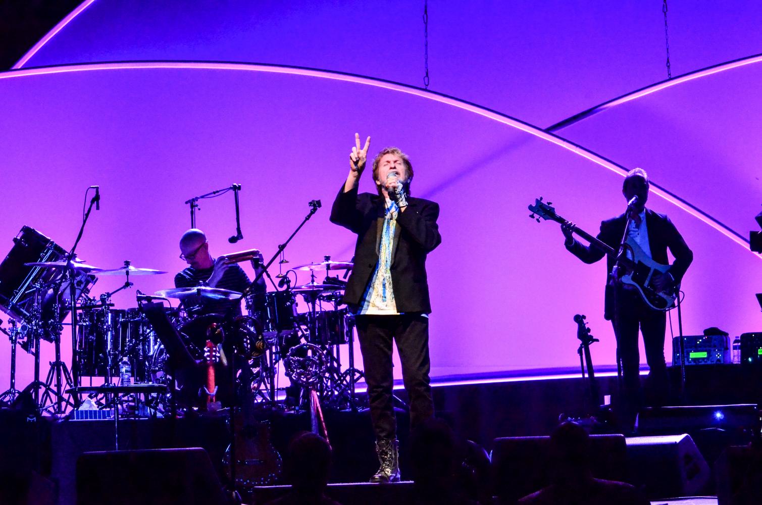 Anderson, Rabin and Wakeman at the Paramount on 10/22/2016.