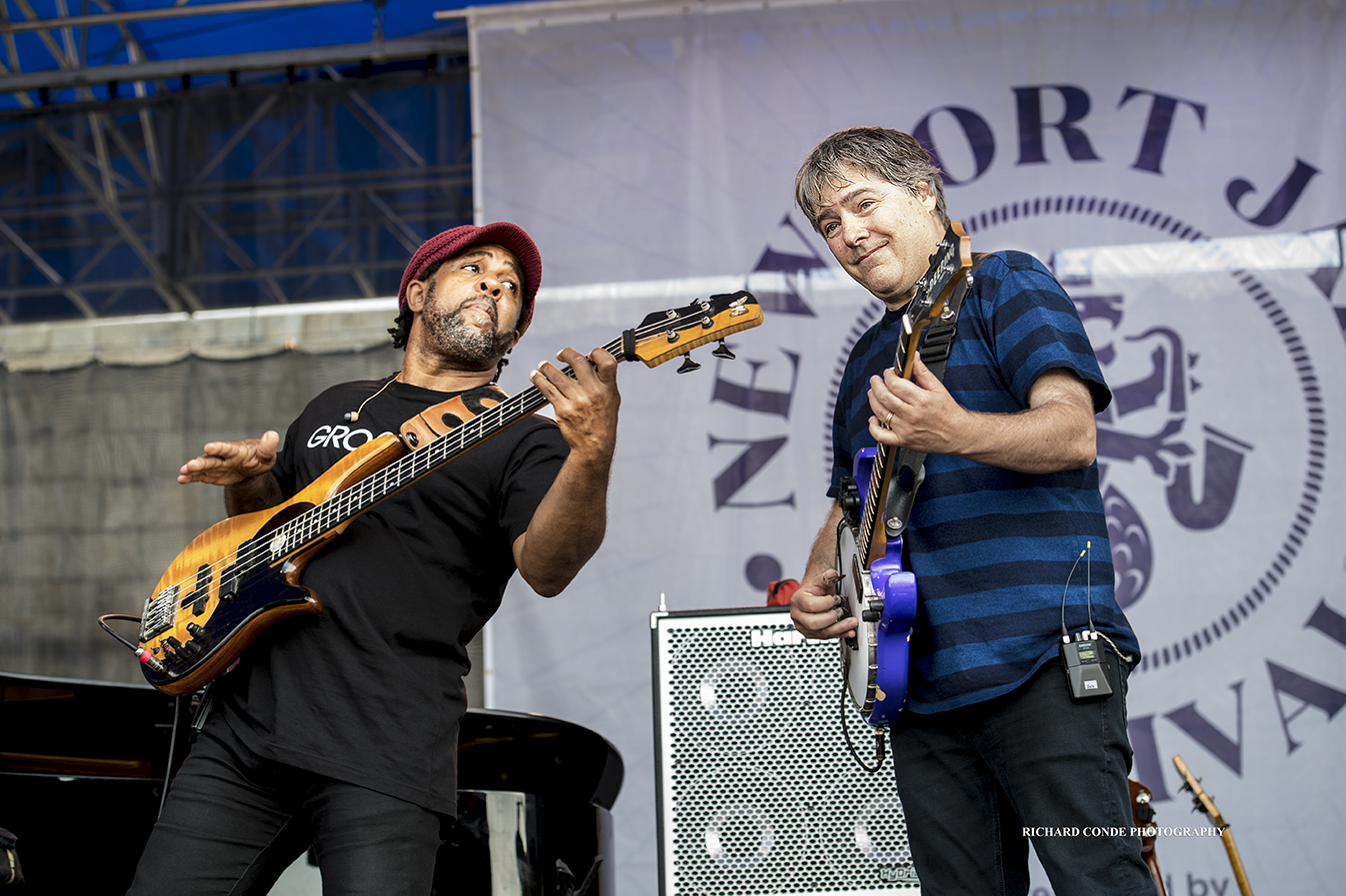 Bela Fleck and the Flecktones at the Newport Jazz Festival