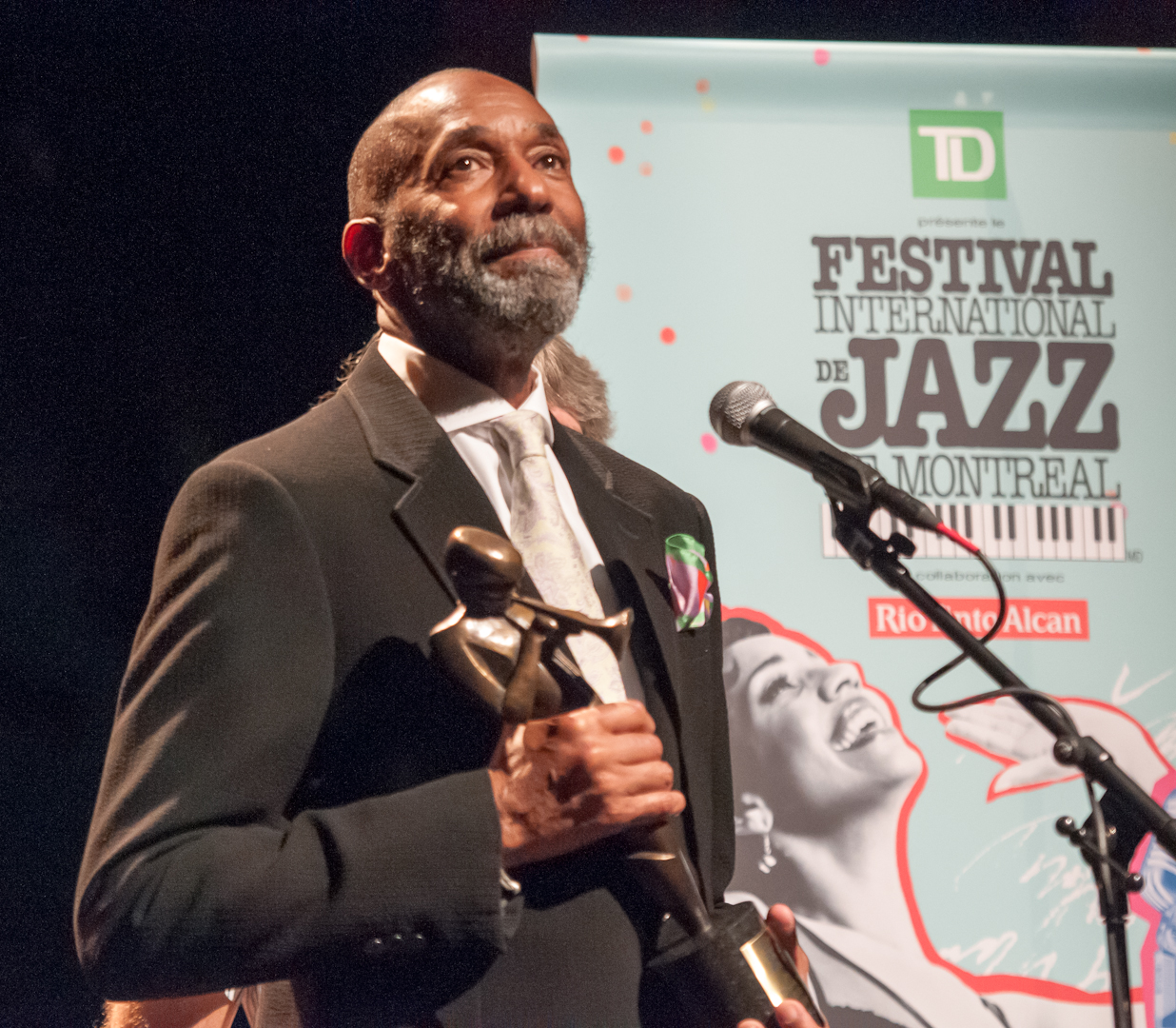 Ron Carter Recipient of the Miles Davis Award at the Montreal International Jazz Festival 2012