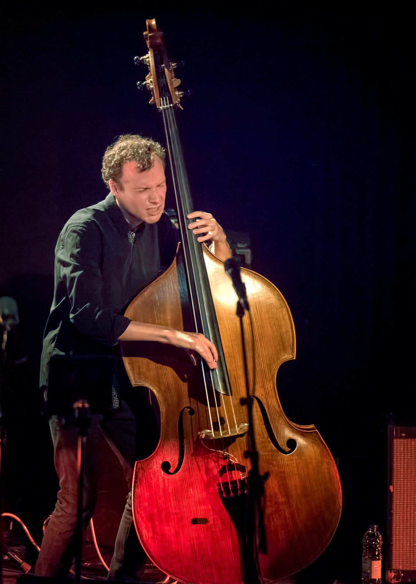 Nicolas Bedard with the Emie Rioux-Roussel Trio at The Montreal International Jazz Festival 2018