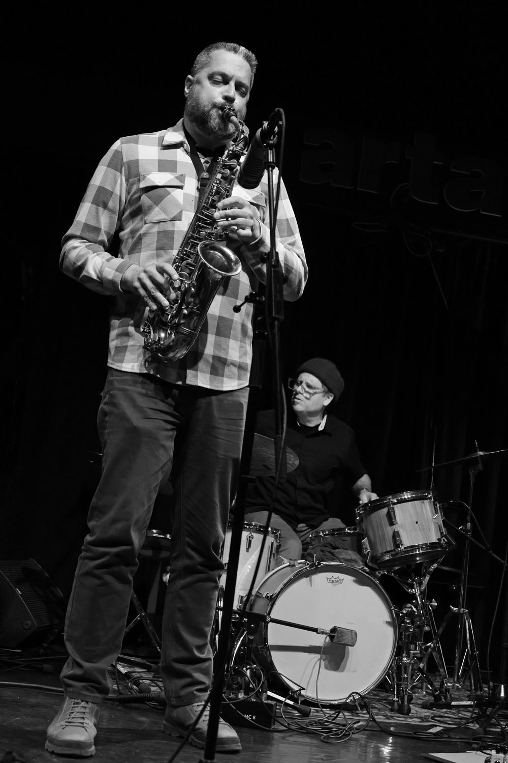 Dave Rempis - Tim Daisy — jazz photo by Luciano Rossetti | All About Jazz