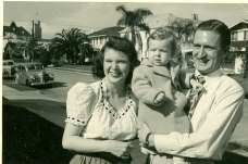 Dad Mom and Me Beverly Hills 1942 — jazz photo by Herbert Bruce Haymer-Coleman | All About Jazz