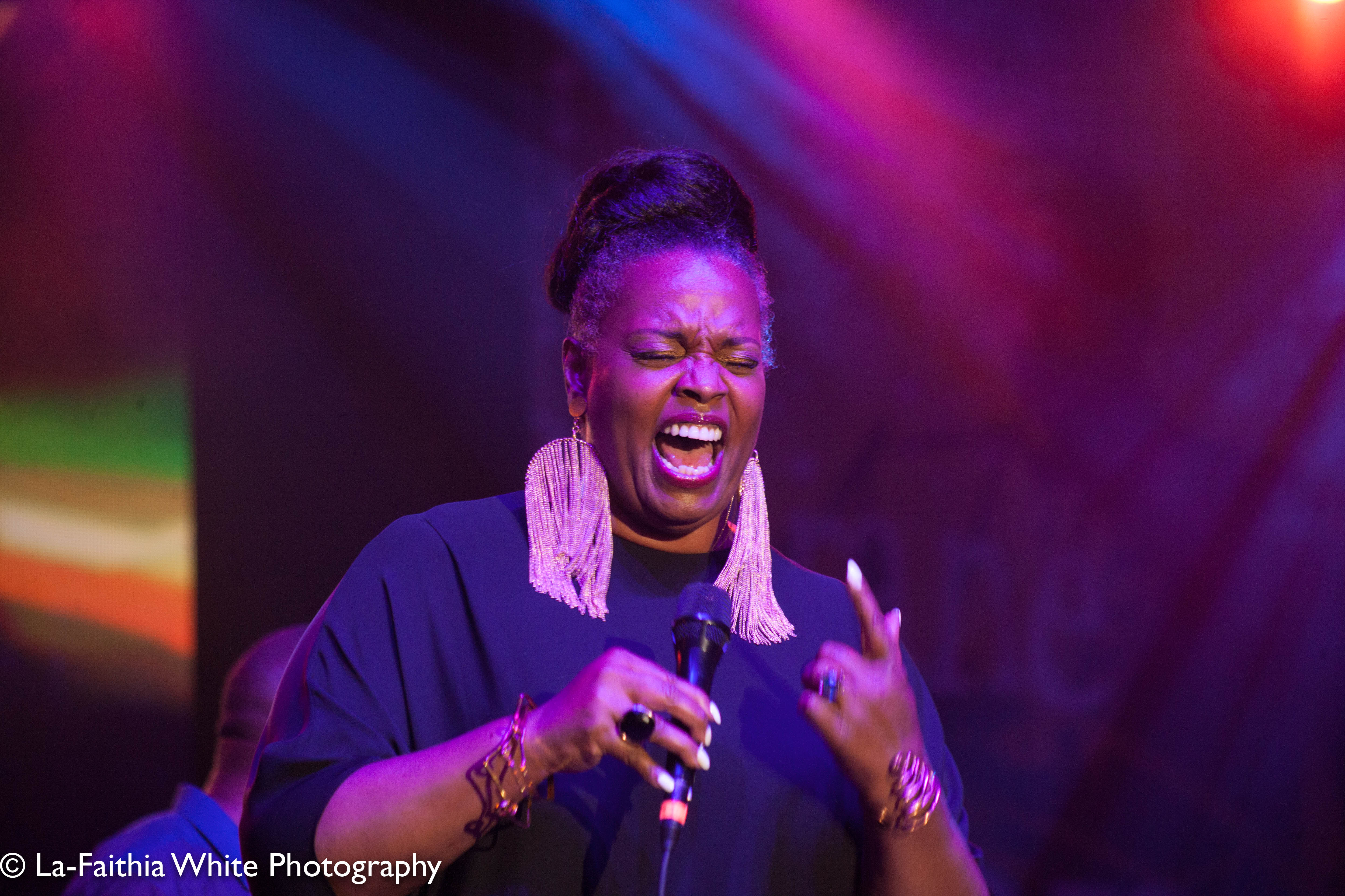 Dianne Reeves At The 8th Annual John Coltrane International Jazz And Blues Festival