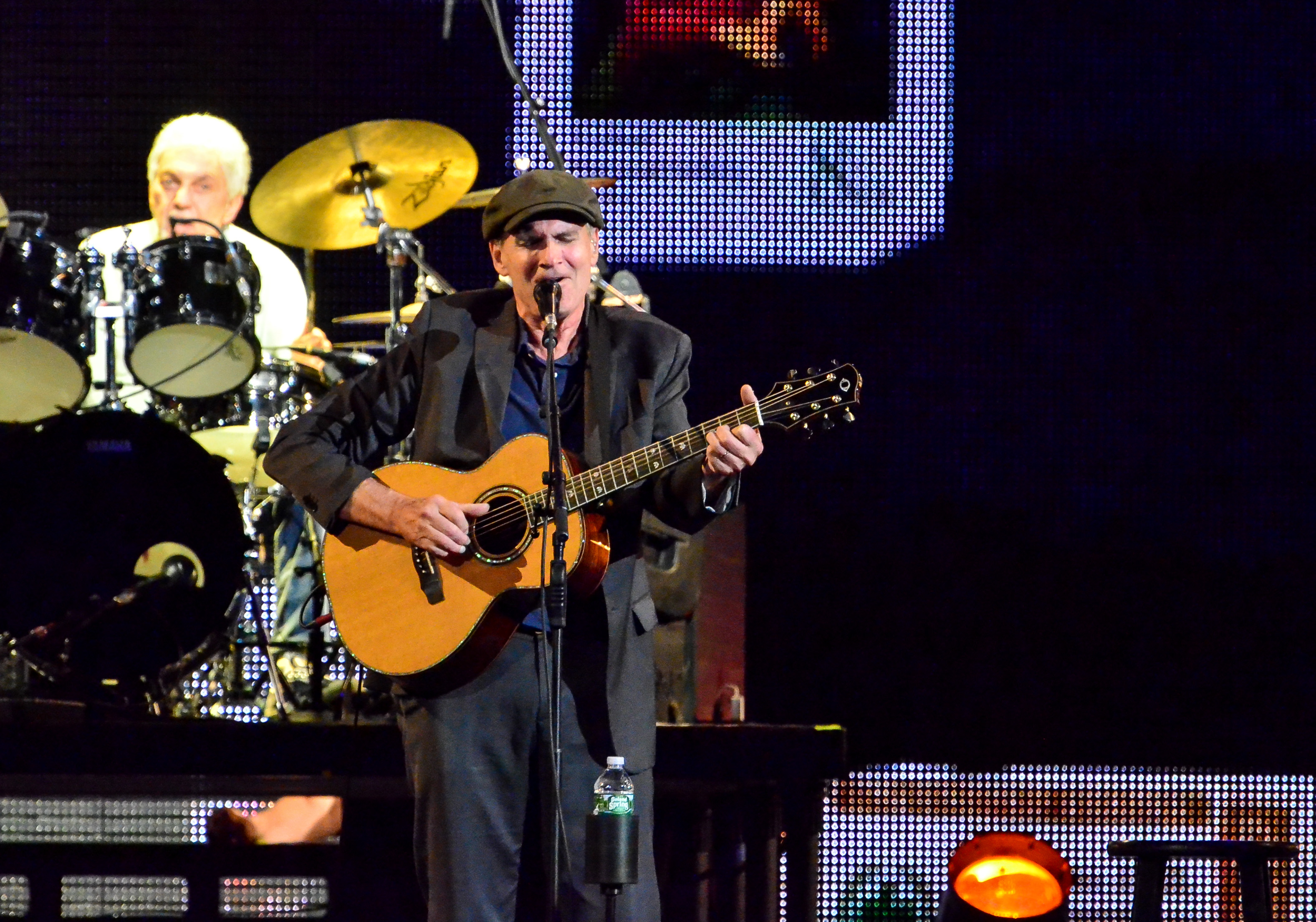 James Taylor at the Prudential Center in Newark, NJ.
