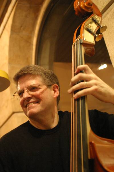 Scott Andersen with the Swing Sollicitors at the Restaurant Des Halles de L'Ile, Geneva , Switzerland,2005