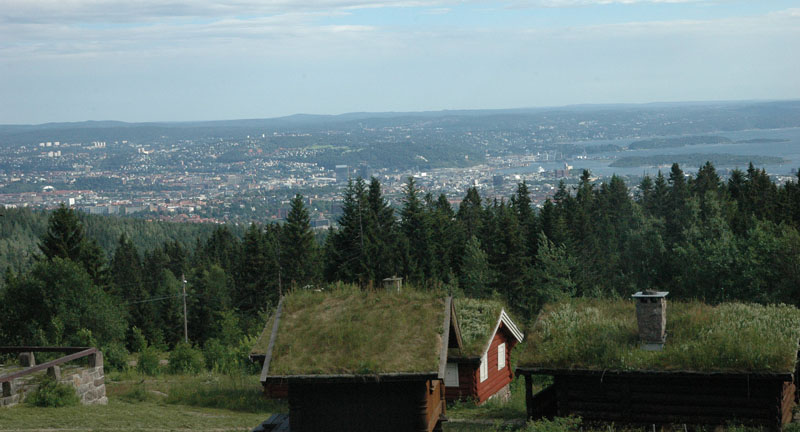 View of Oslo and Fjord