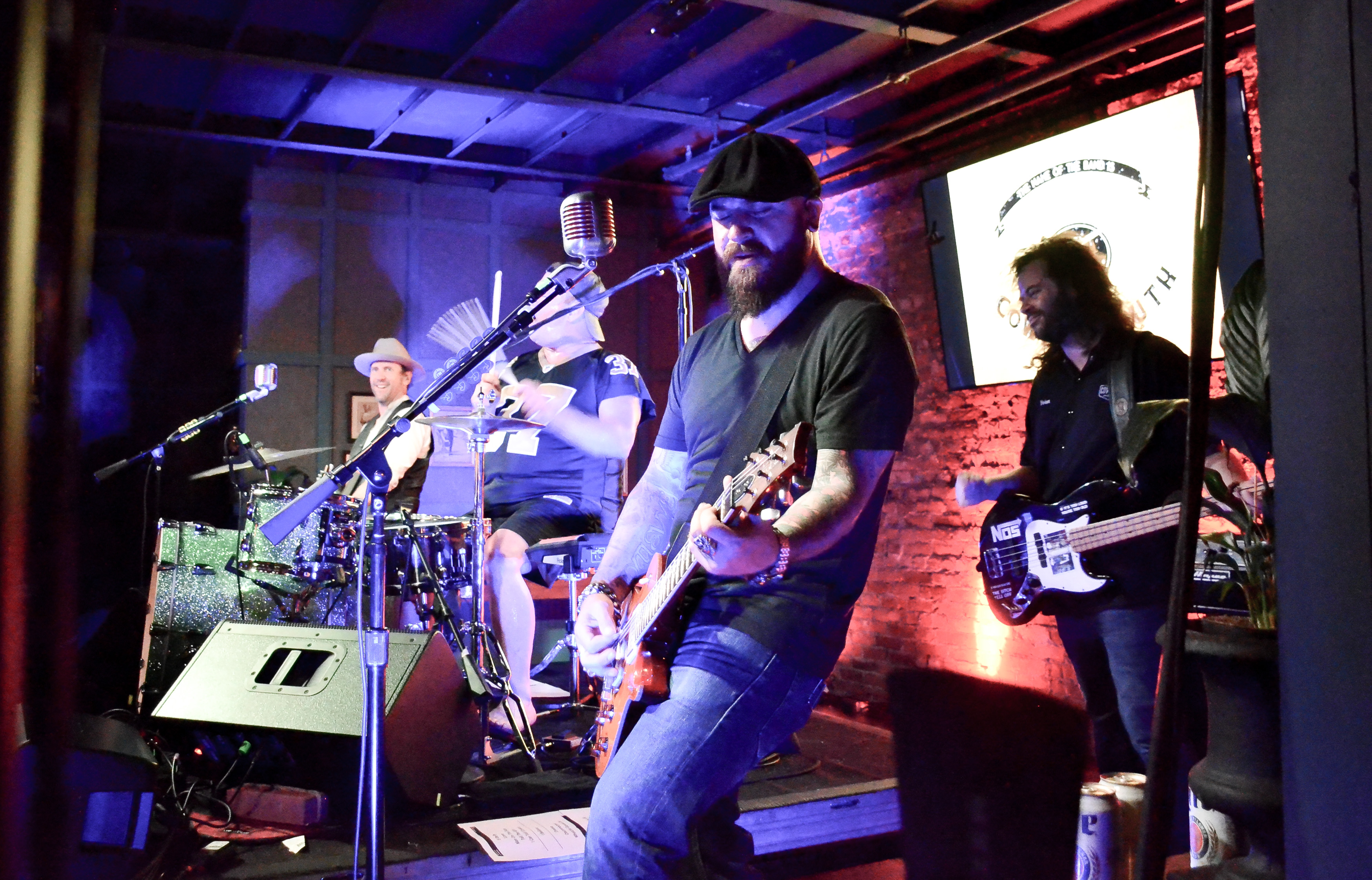 Cowboy Mouth in the Founder's Room of The Paramount in Huntington.