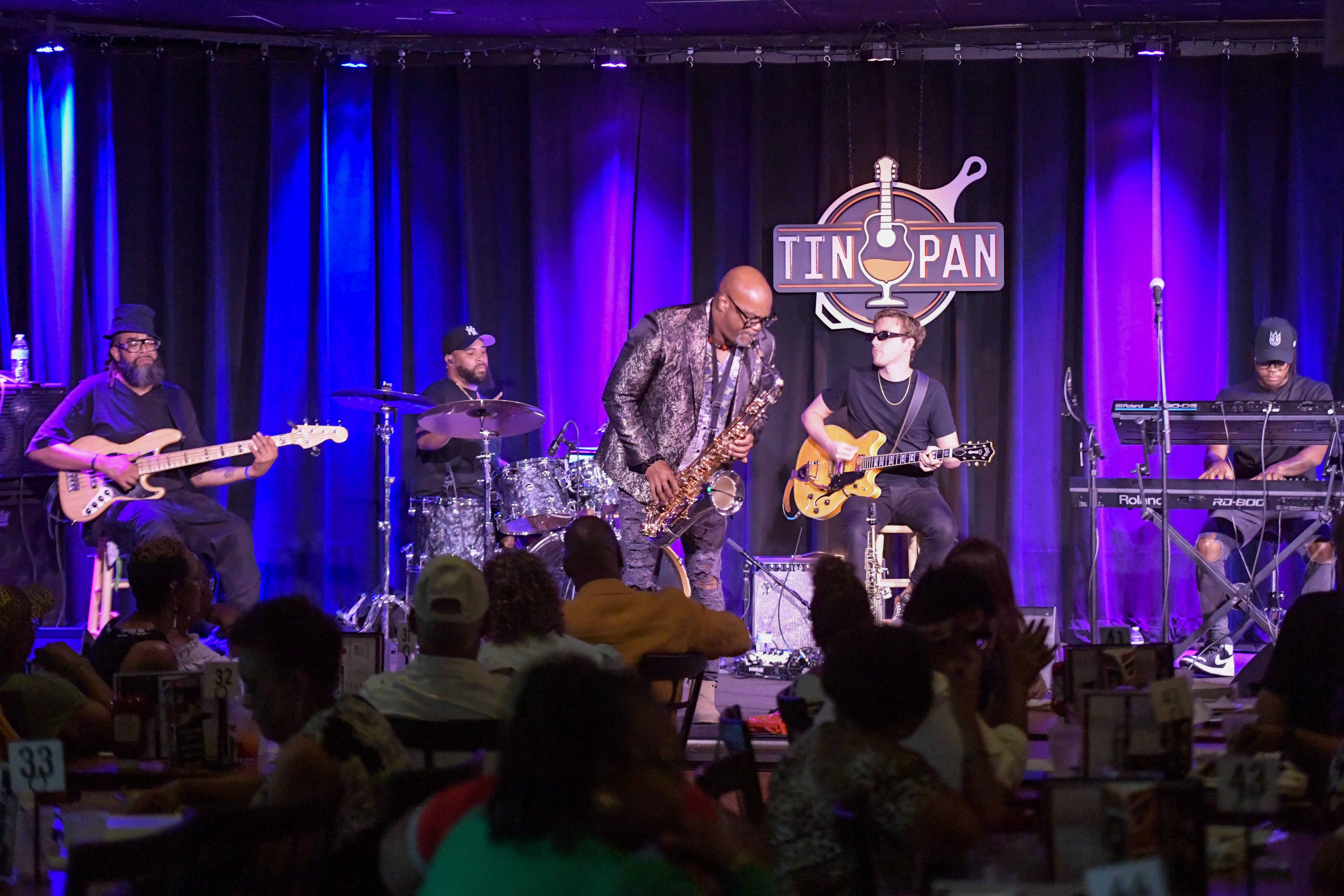 Marcus Adams-tenor/soprano/vocals, Kurt Broudie-base, James Copeland-drums, Brandon Pinchbik-keyboards, Sam Radecki-guitar