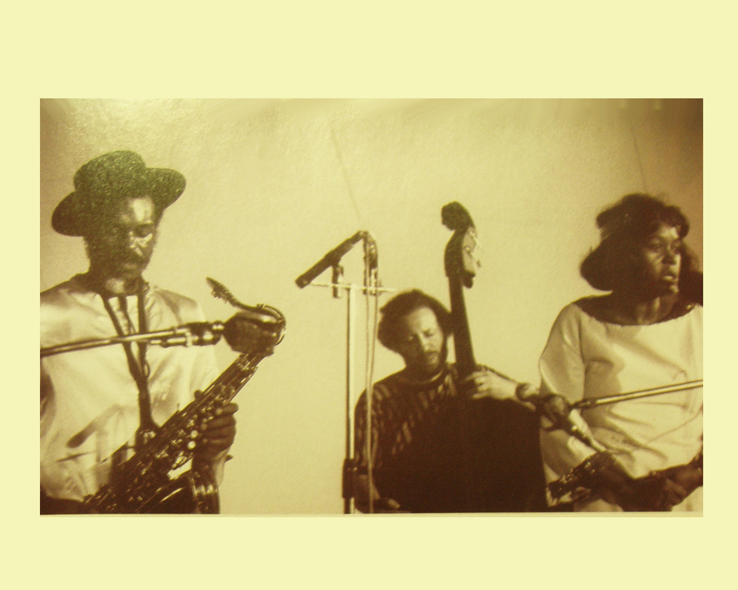 Steve with albert ayler & mary maria