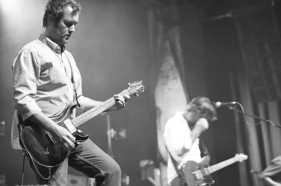 Jake Snider, Dave Knudson, Cory Murchy, Minus the Bear, the Paramount, Huntington, NY 3-19-2013