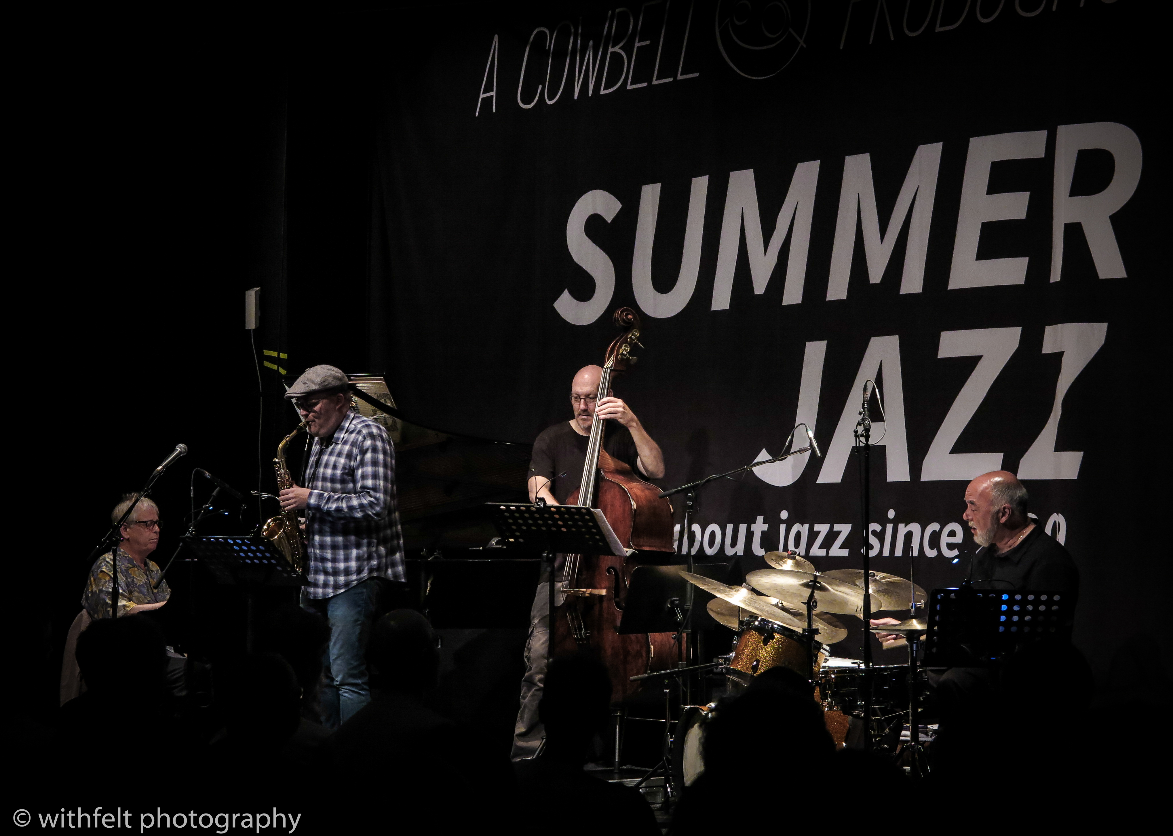 Peter Erskine Kenny Werner Scott Colley Benjamin Koppel at Summer Jazz 2017, Copenhagen Jazz Festival, Denmark