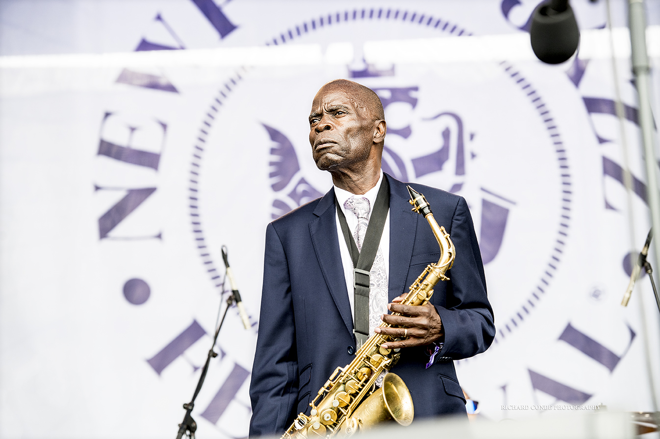 Maceo Parker at the 2017 Newport Jazz Festival