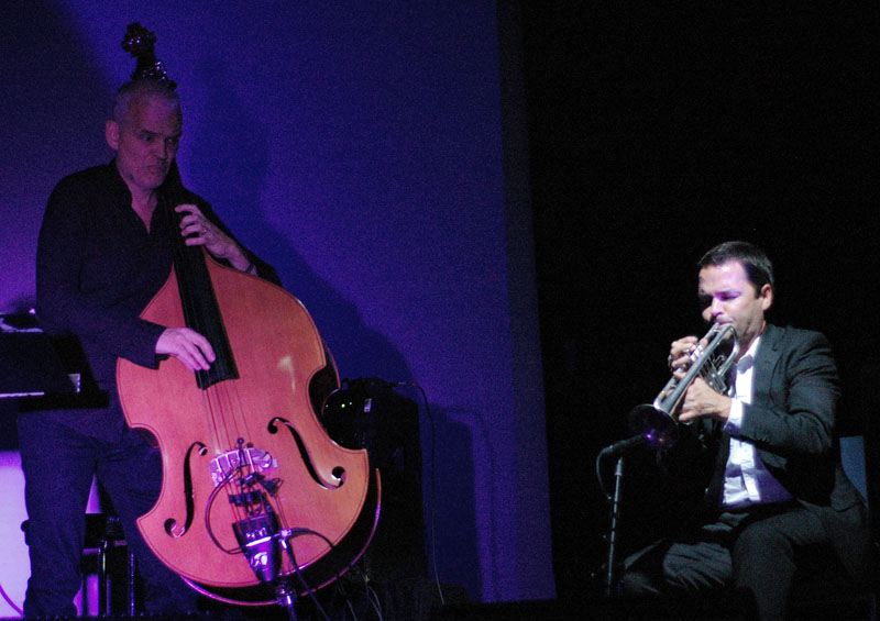 Lars Danielsson and Arve Henriksen, Performing at Punkt 2010