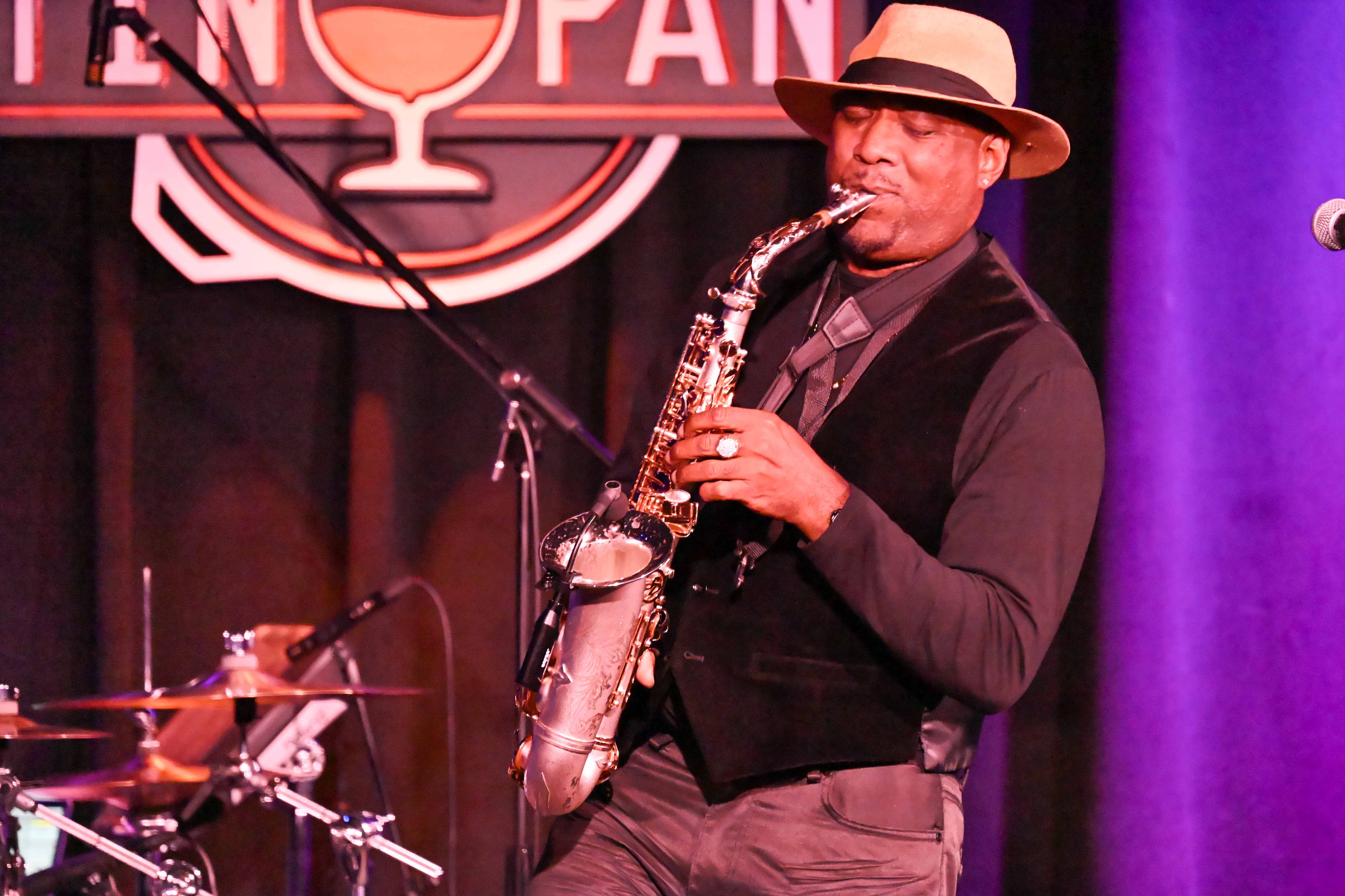 Tony Exum Jr - tenor & soprano sax