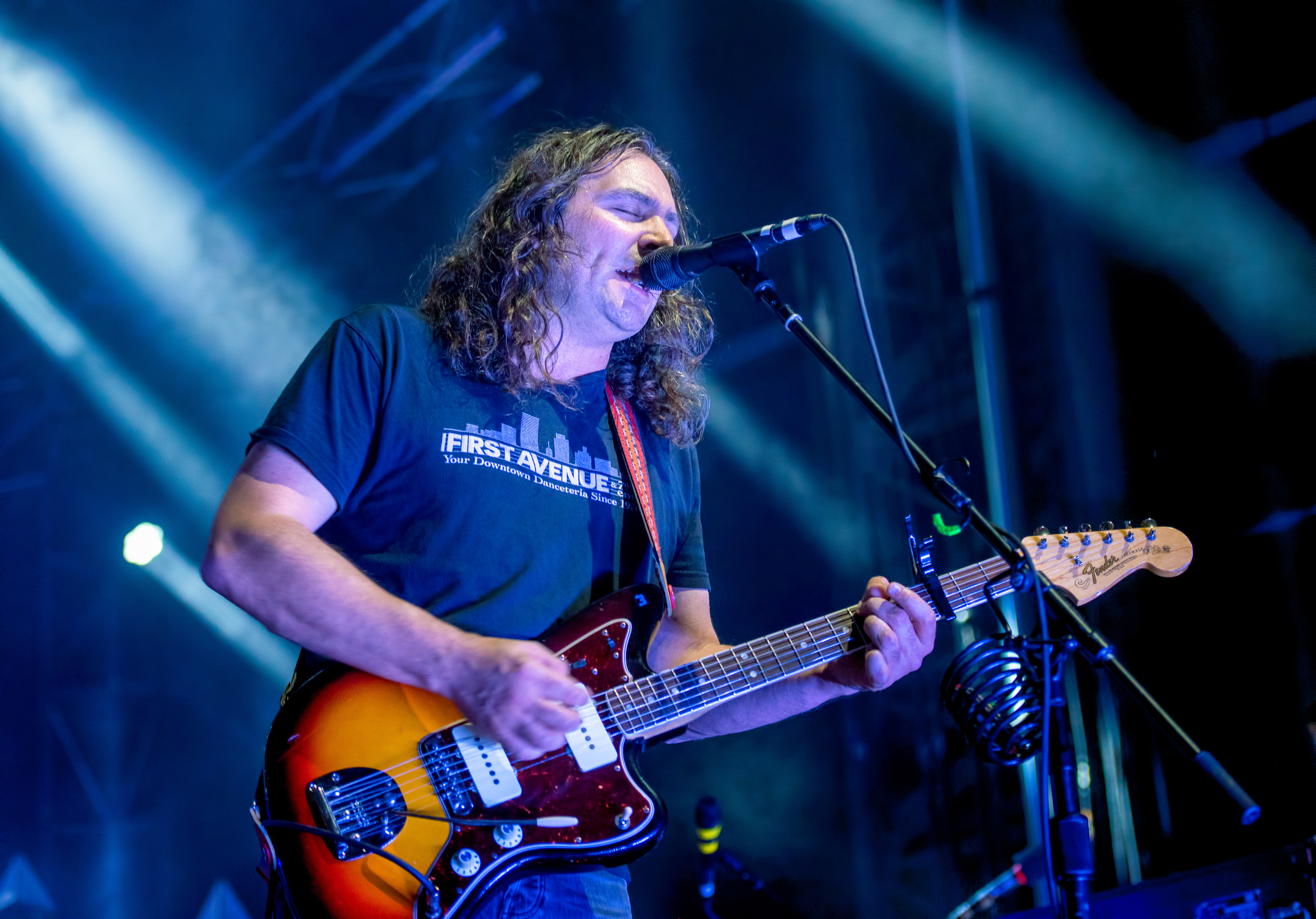 Adam Granduciel with the War on Drugs at The Montreal International Jazz Festival 2018