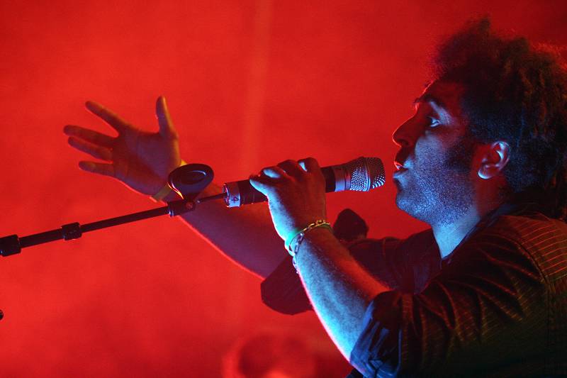 Mango Gadzi at the Open Sky Festival D'Hermance, Geneva, Switzerland, July 2006