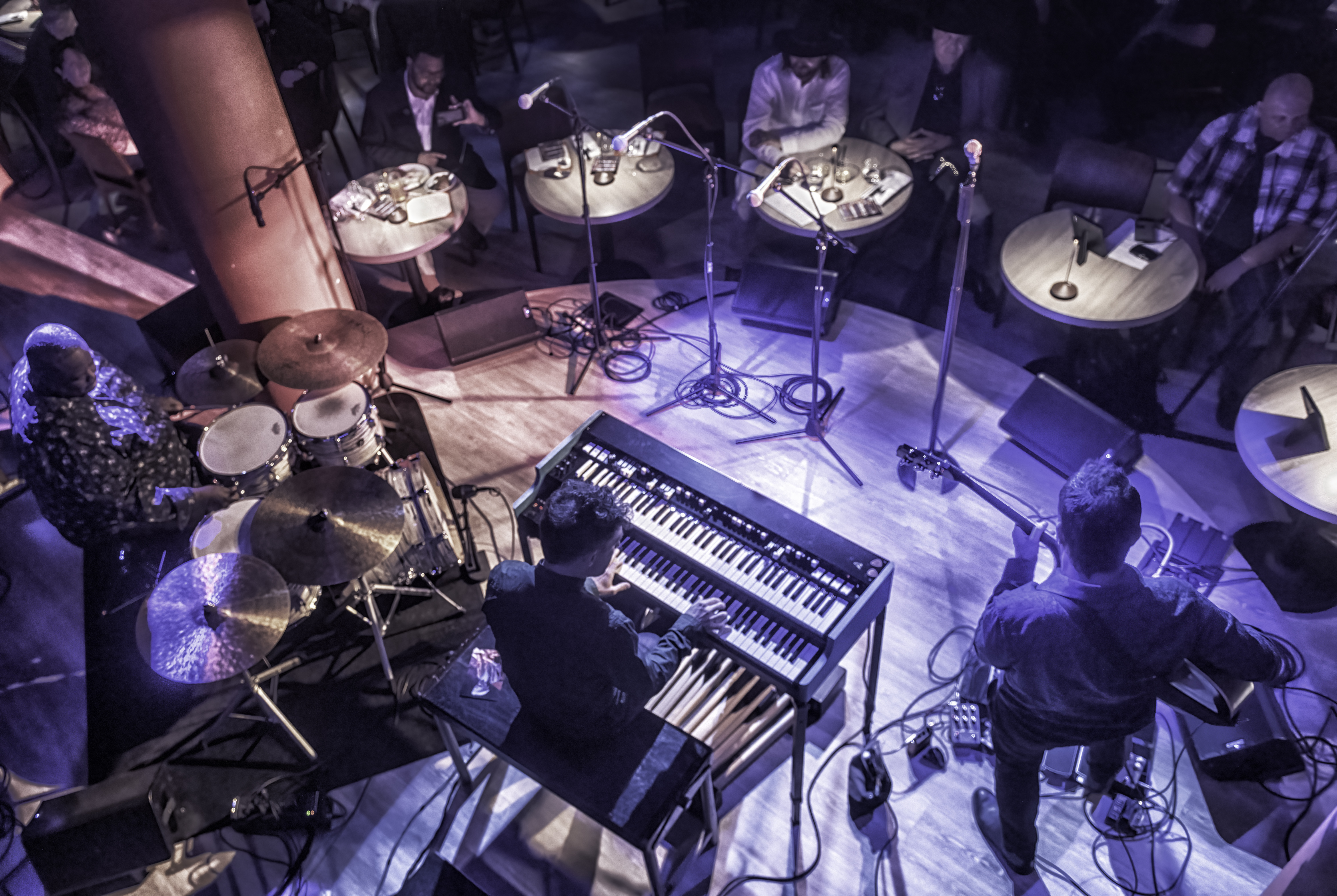 Johnathan Blake, Will Blades and Jonathan Kreisberg at Tribute for Dr. Lonnie Smith