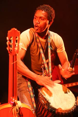 Woz Kali at the Open Sky Festival, Hermance, Geneva,Switzerland, 2005