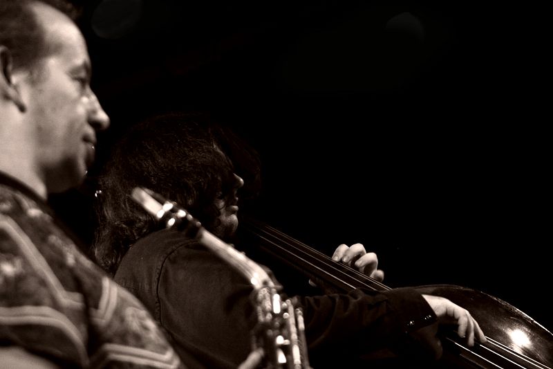 Nicola Orioli and Niccolo Falaci with &Quot;Maf-Yo Quartet&Quot; at the Sud Des Alpes, Amr, Geneva, Switzerland,October 2006