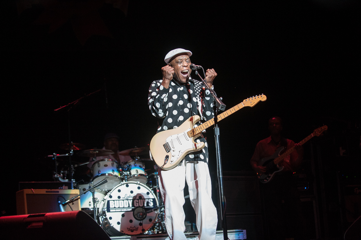 Buddy guy at the saratoga jazz festival 2013