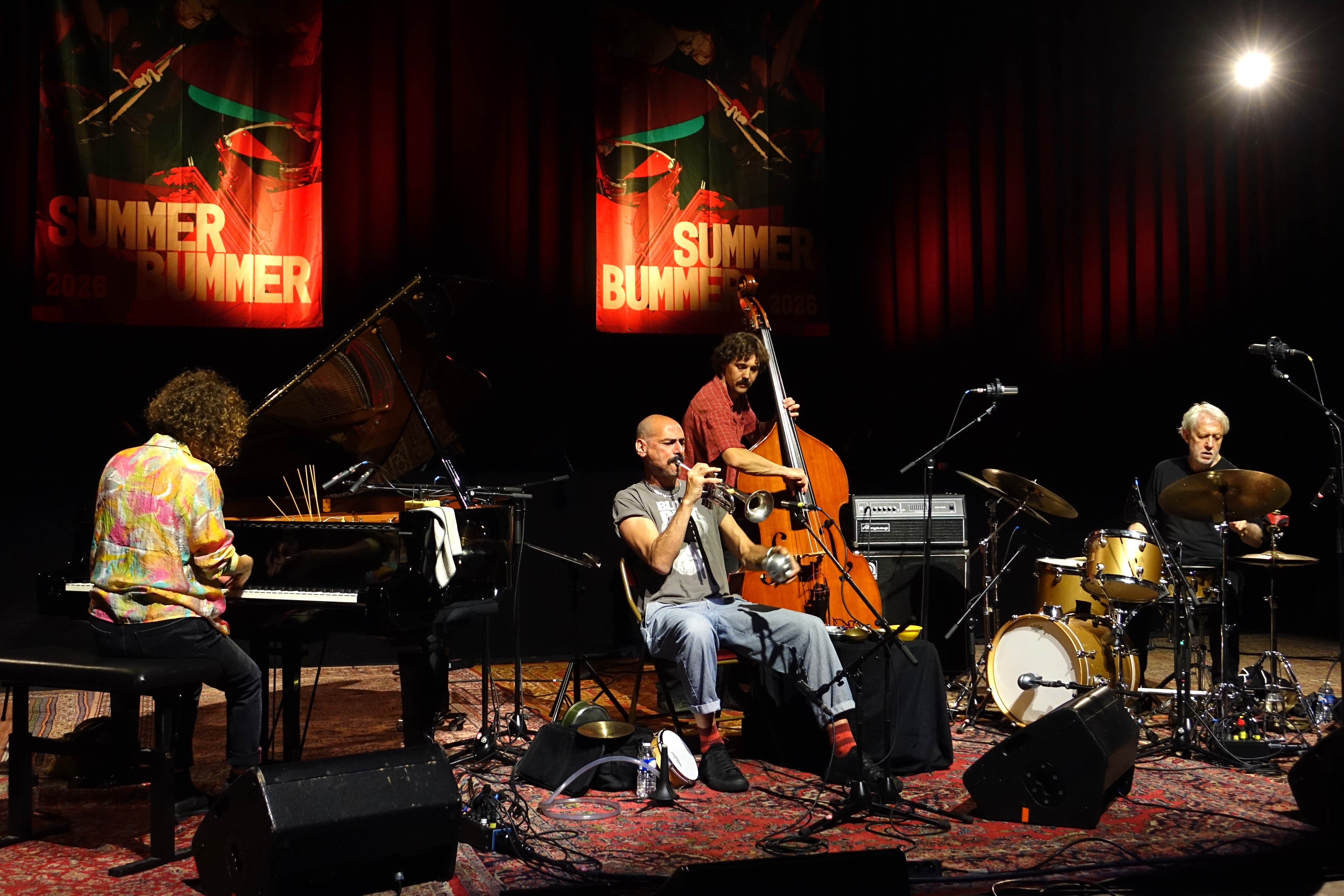 Das B at Summer Bummer 2026 — jazz photo by John Sharpe | All About Jazz